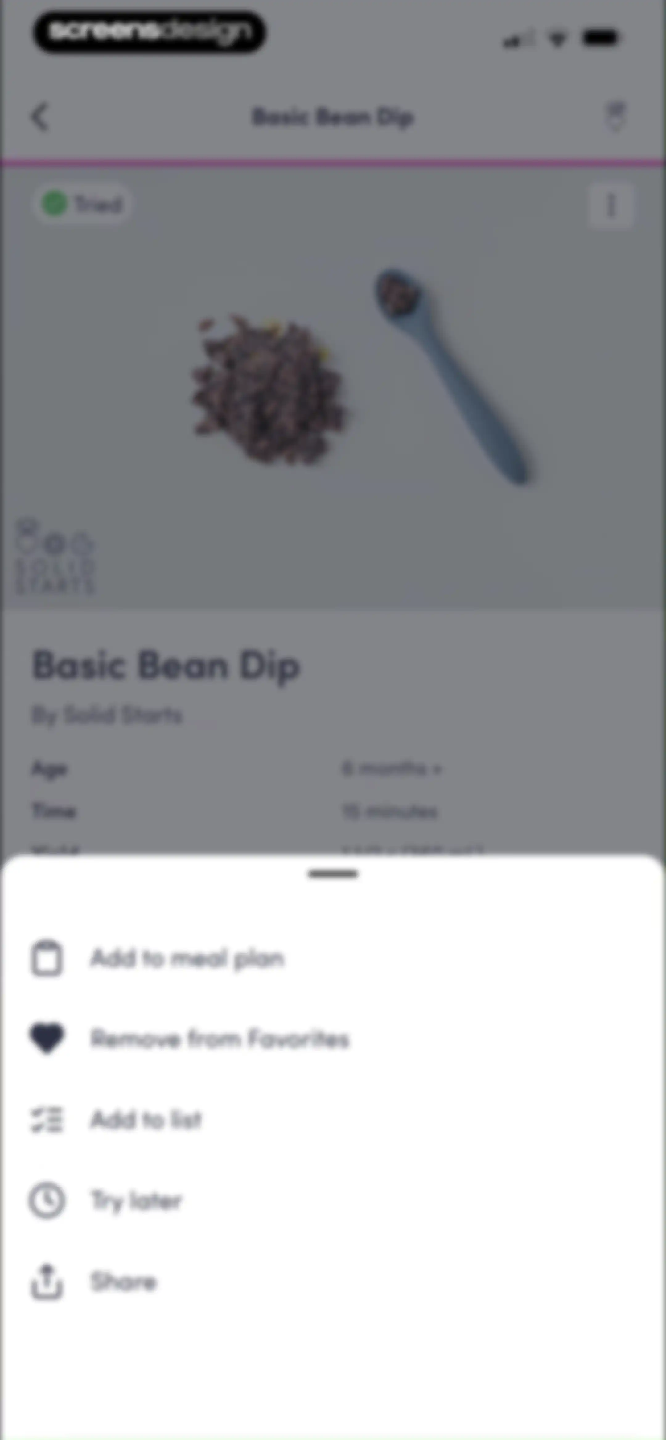 Solid Starts: Baby First Foods screen 74