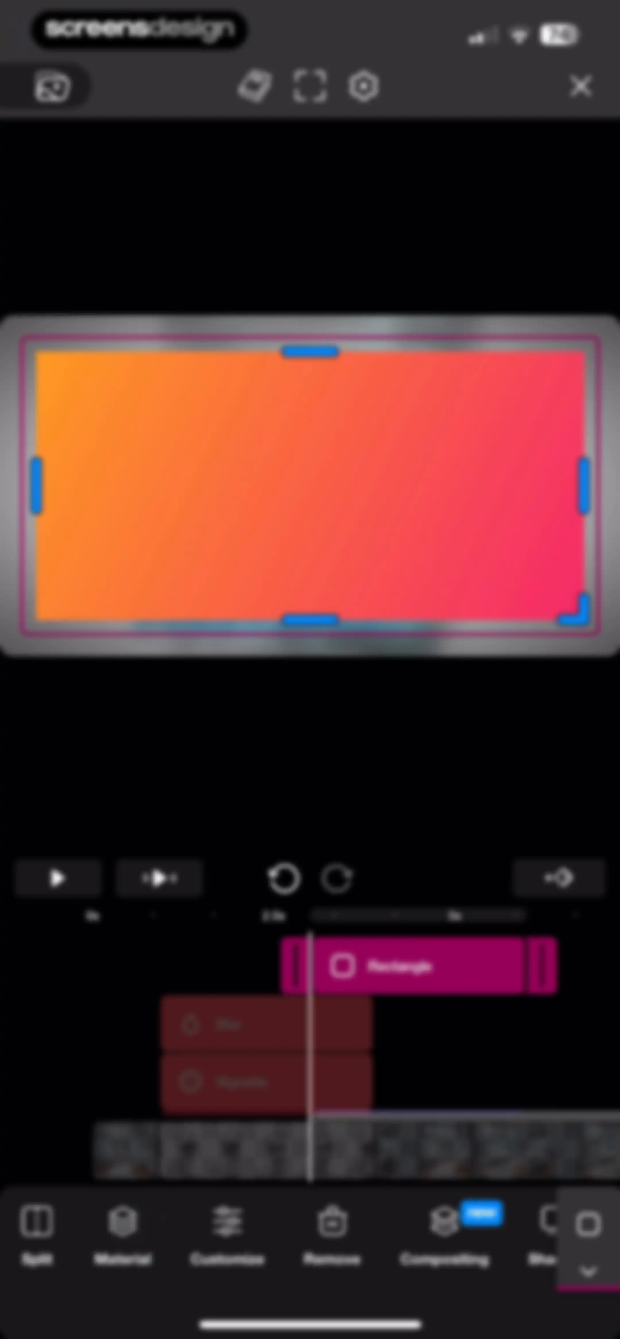 Video Effects Editor: Riveo screen 96