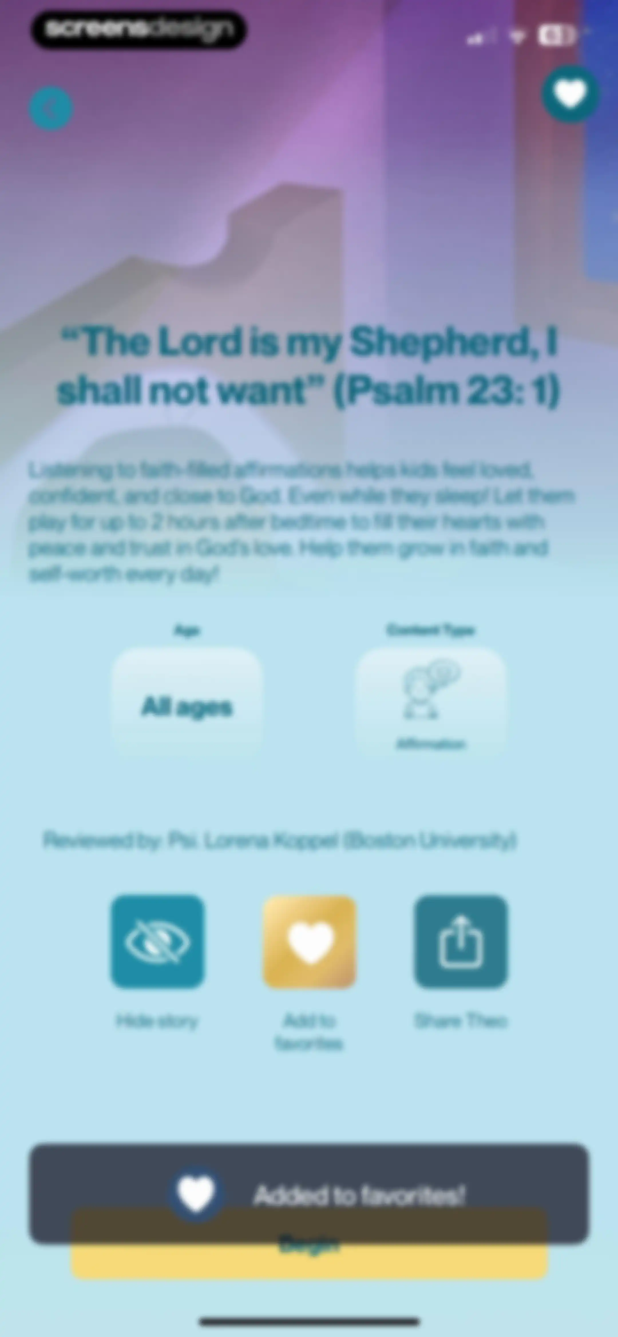 Theo: Prayer & Meditation screen 49