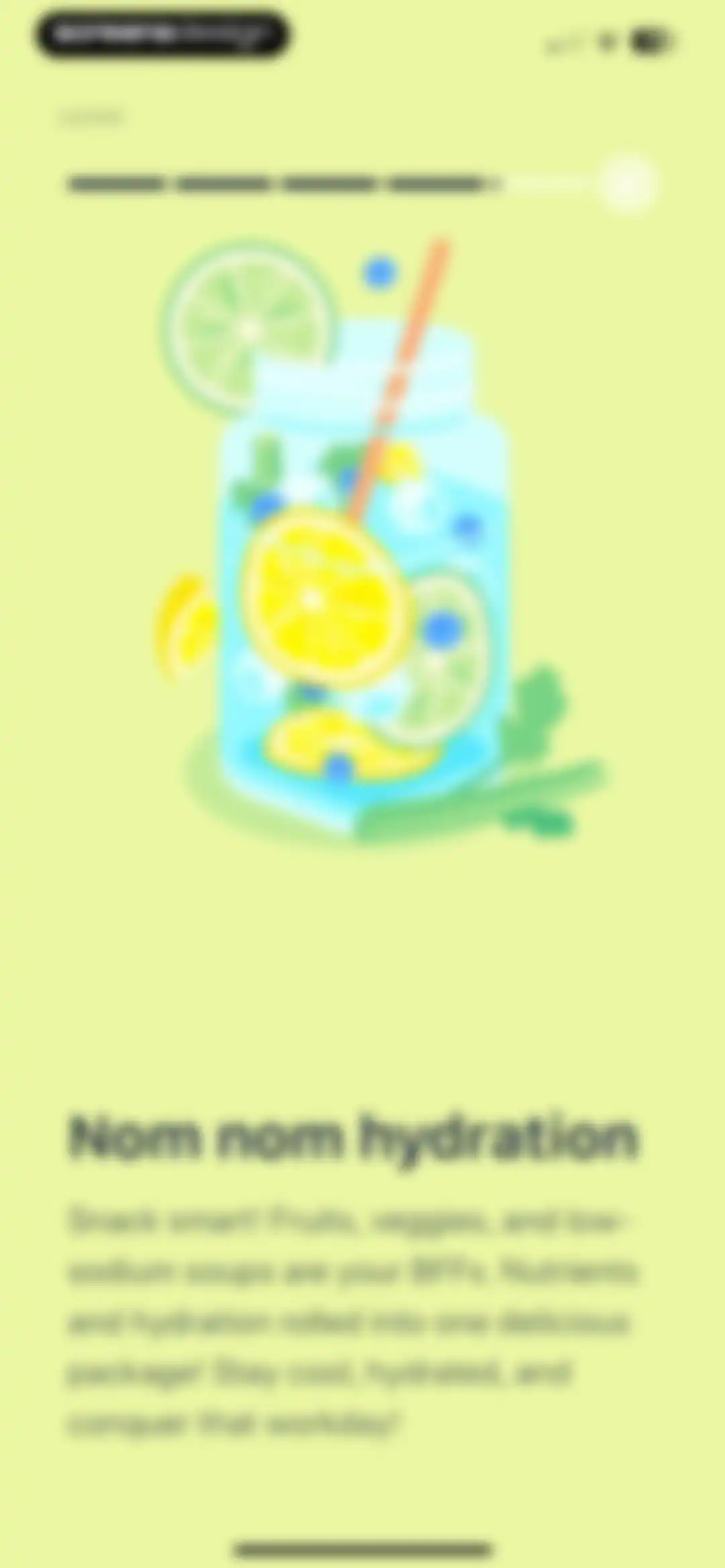 Water tracker Waterllama screen 68