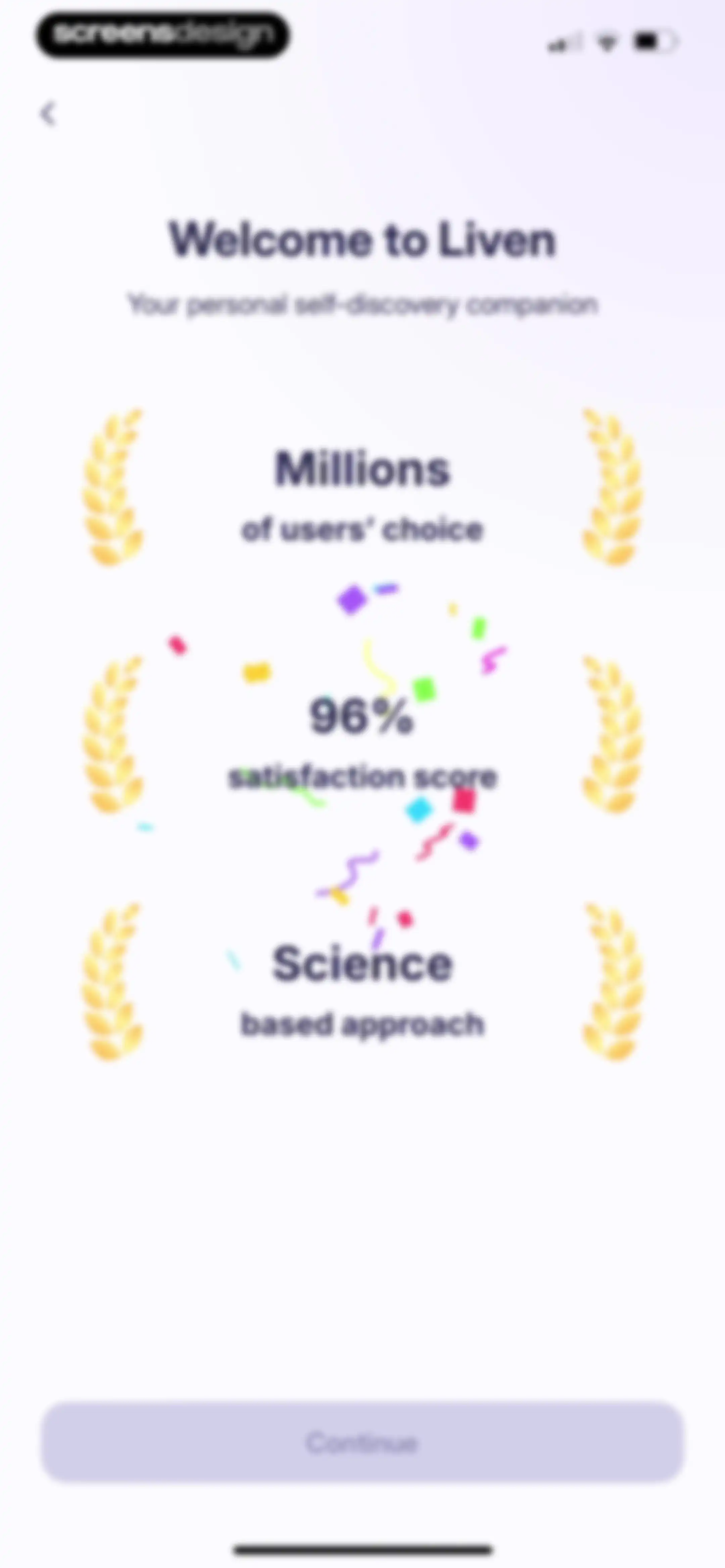 Liven: Discover yourself screen 3