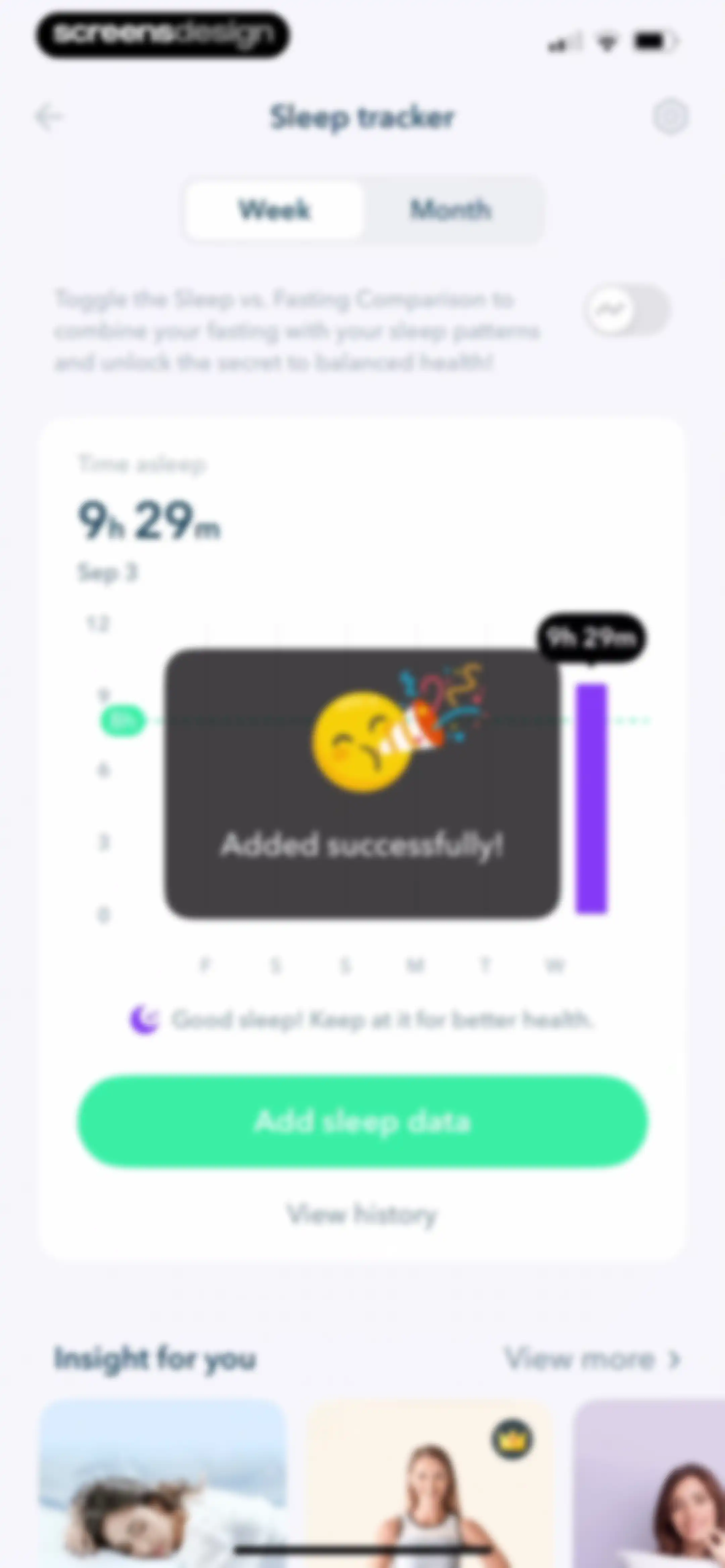 Intermittent Fasting Tracker - screen 224