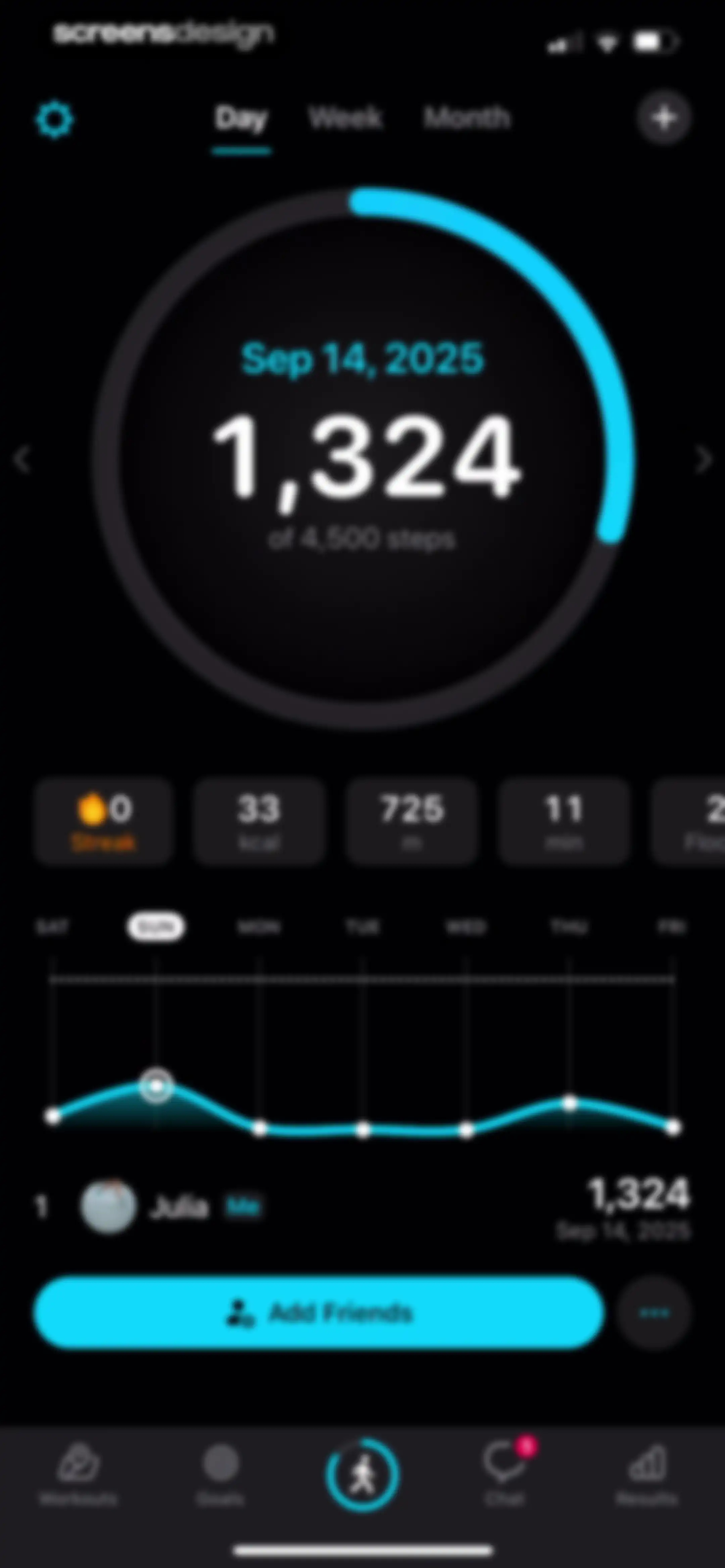 StepsApp Pedometer screen 39