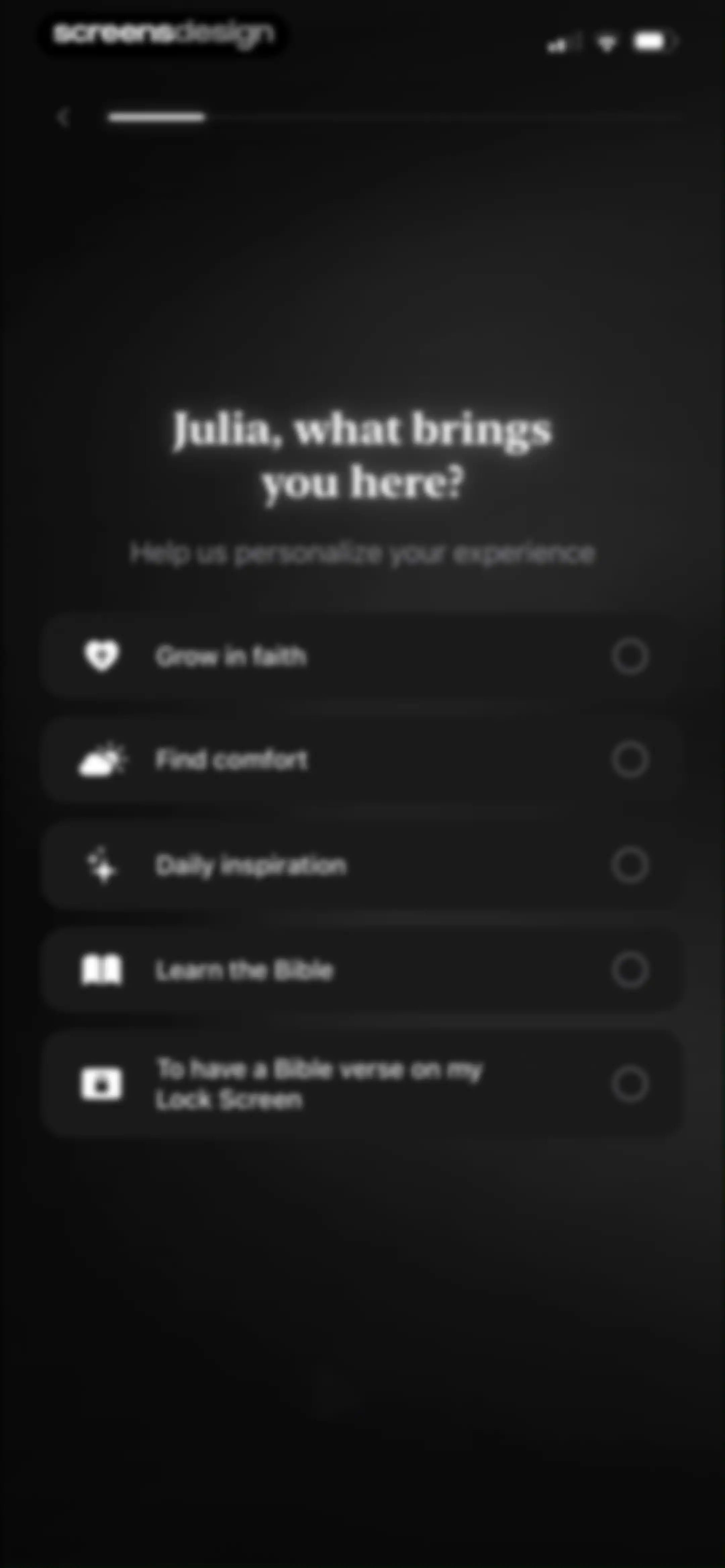 From Bible: Bible Widgets screen 8