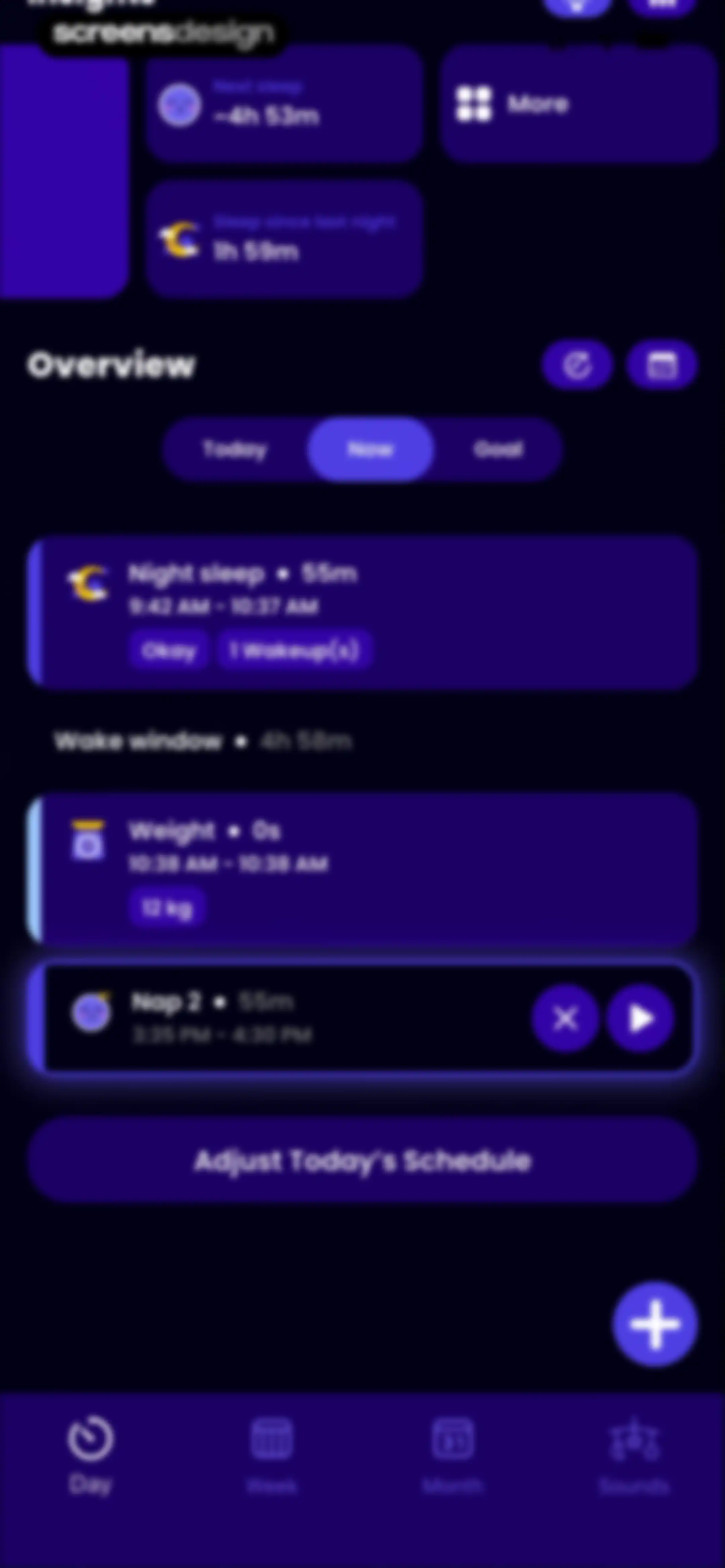 Happy Baby - Sleep & Tracker screen 90