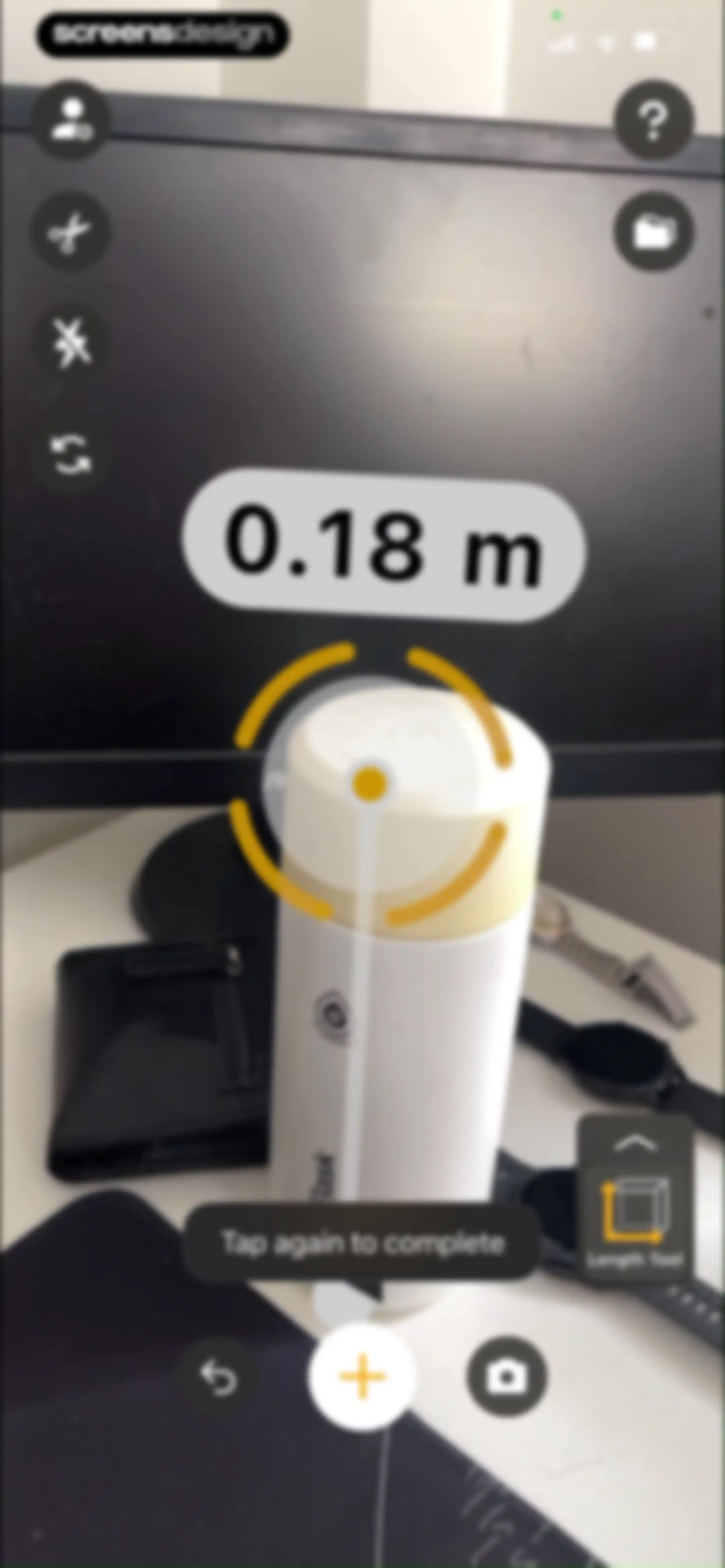 The Tape Measure & 3D Scanner screen 20