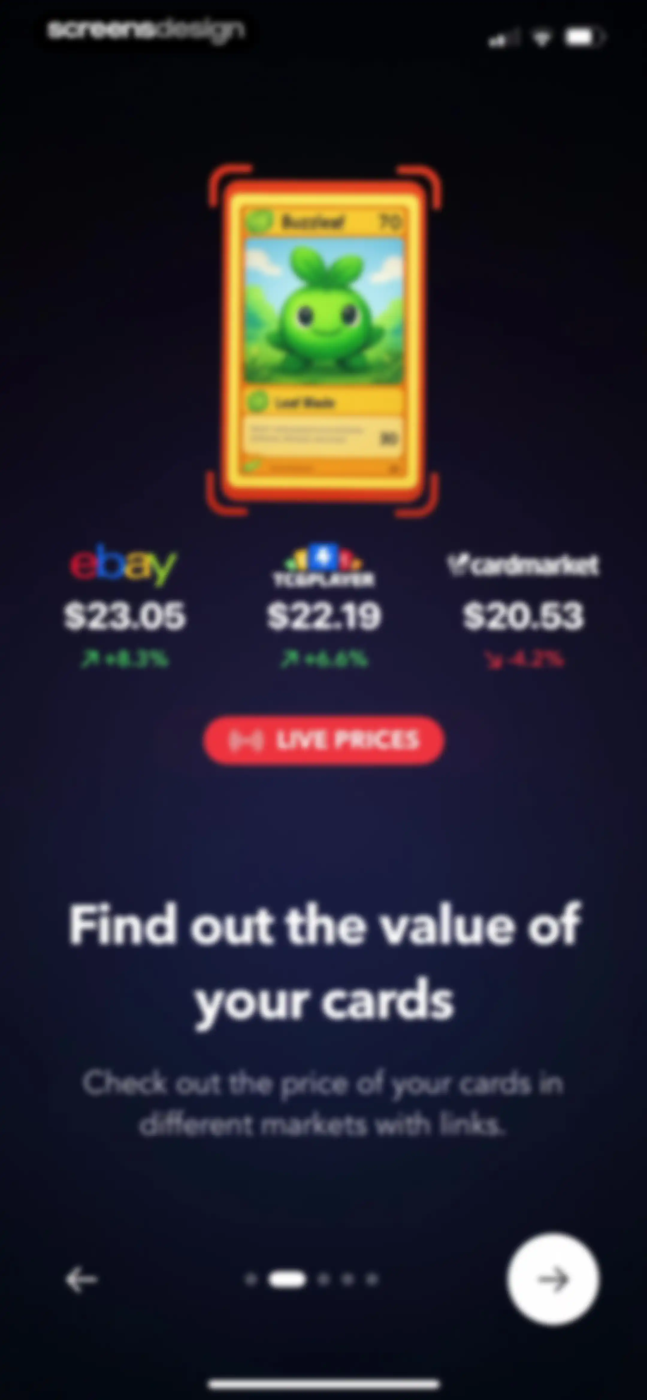 Snapdex: Card Value Scanner screen 3
