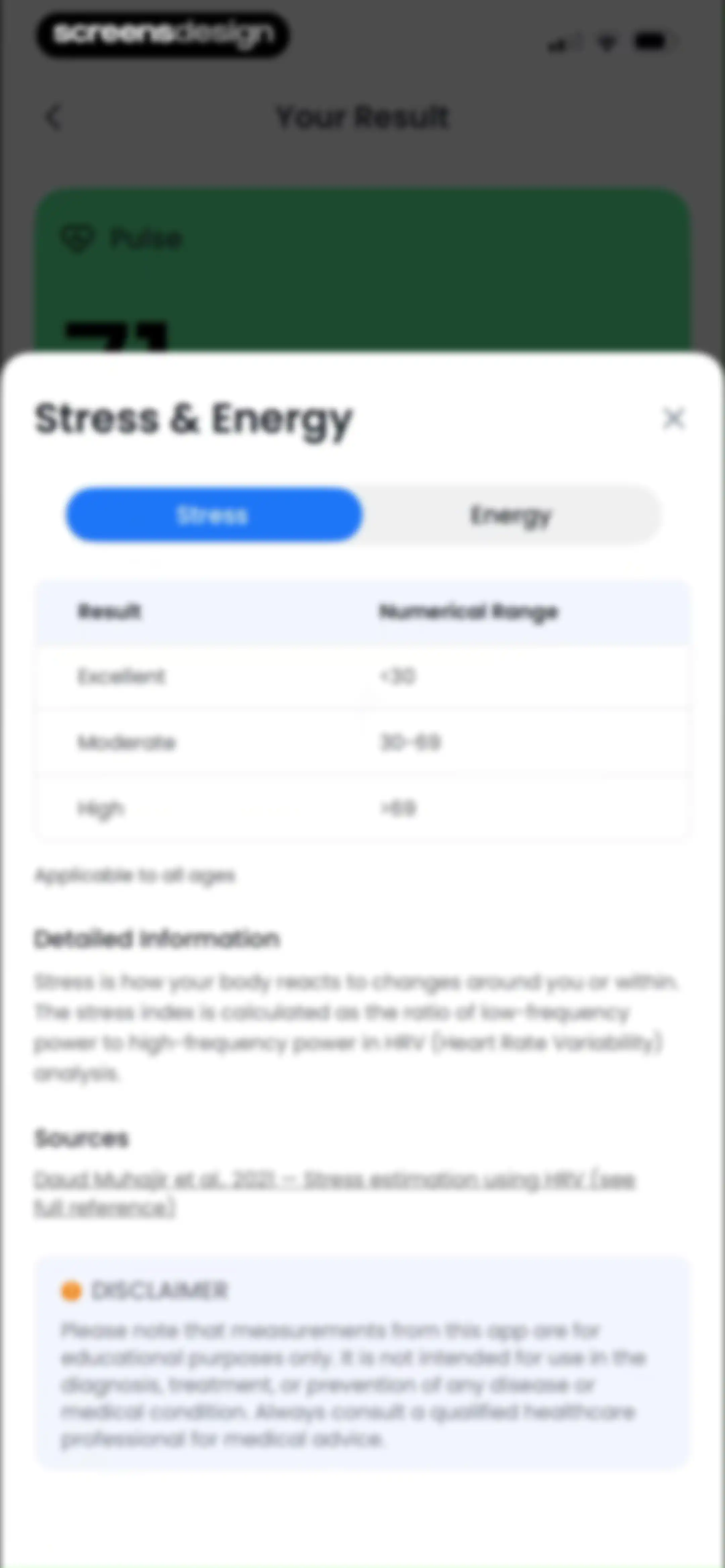 Blood Pressure App-BP Tracker screen 29
