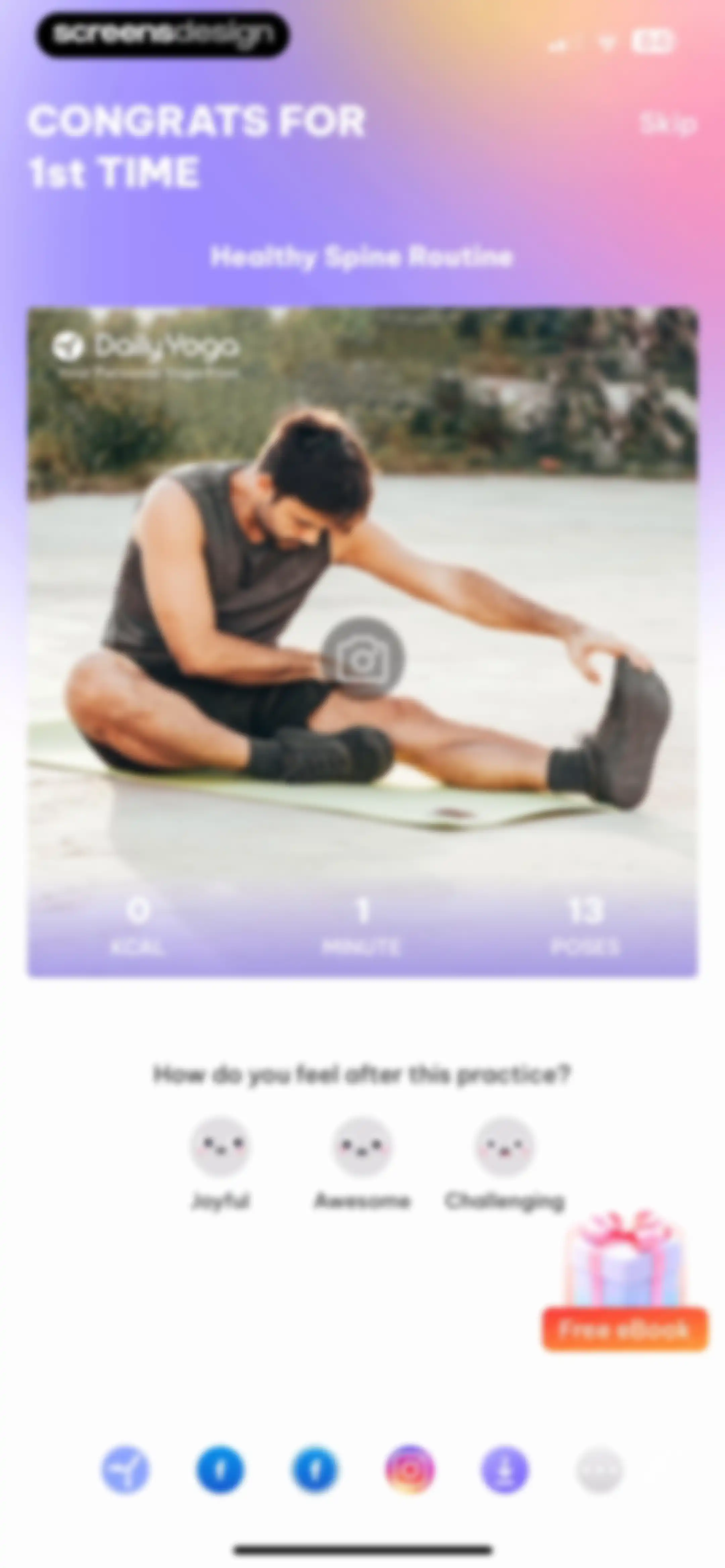 Daily Yoga: Yoga for Fitness® screen 121