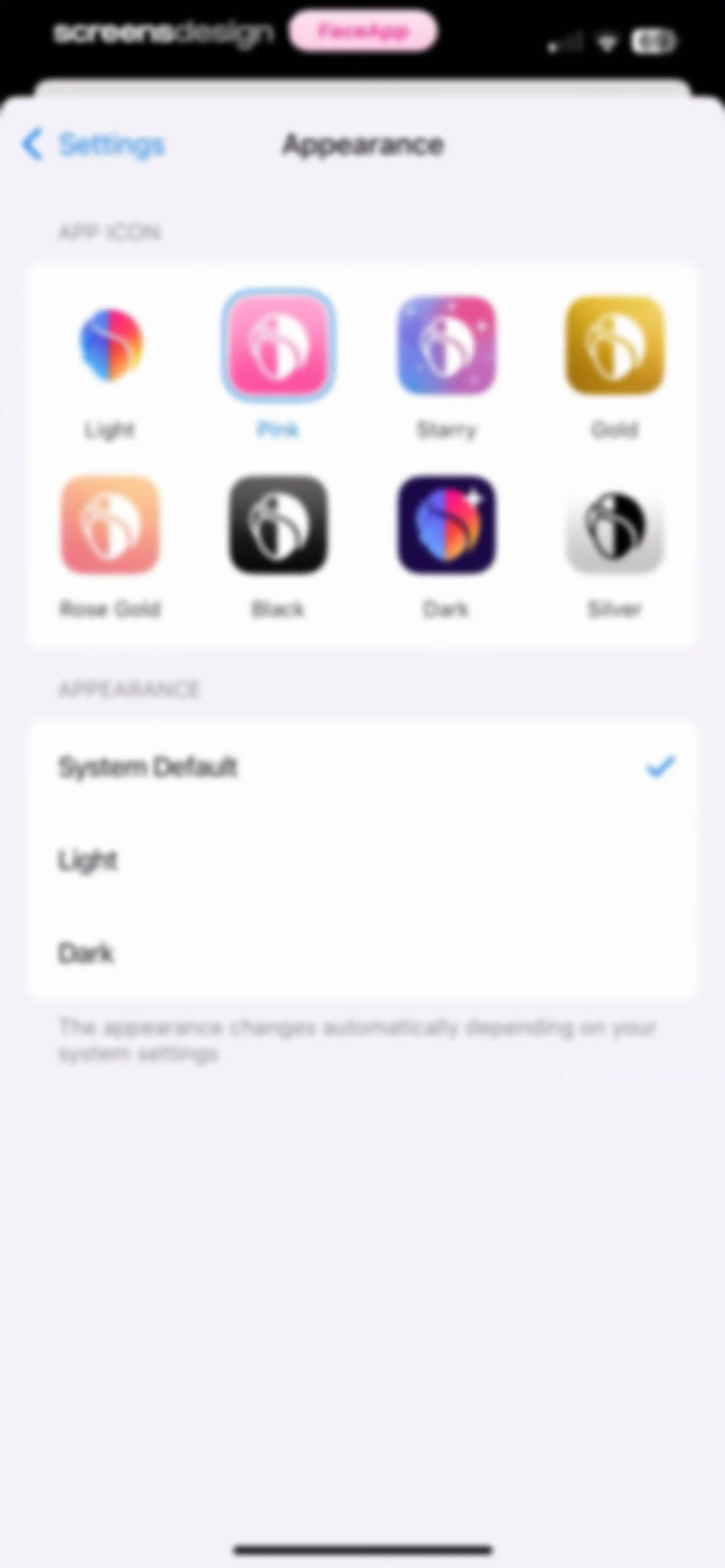 FaceApp: Perfect Face Editor screen 110