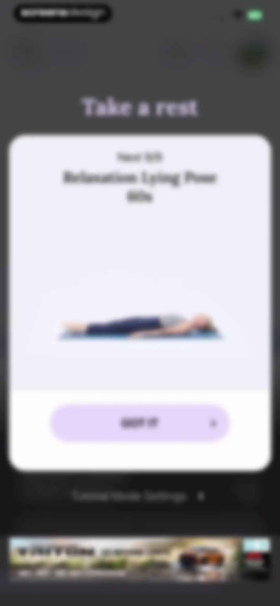 Yoga for Beginners, Pilates+ screen 67
