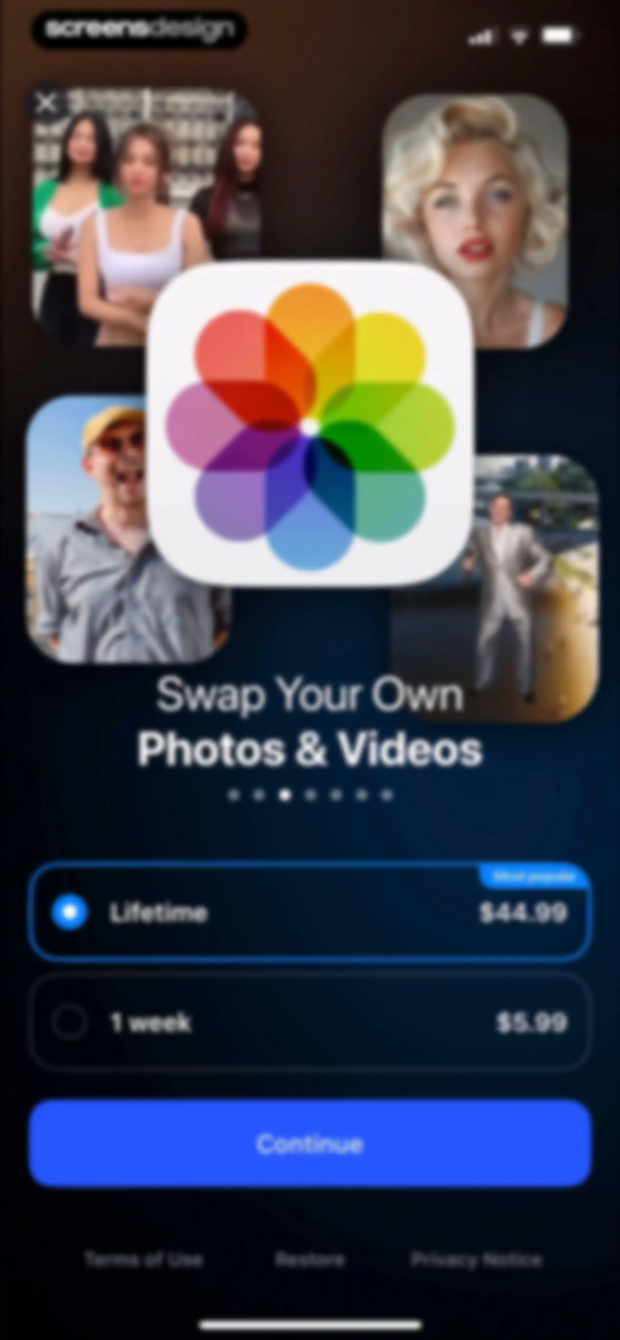 Reface: Face Edit AI Photo App screen 18