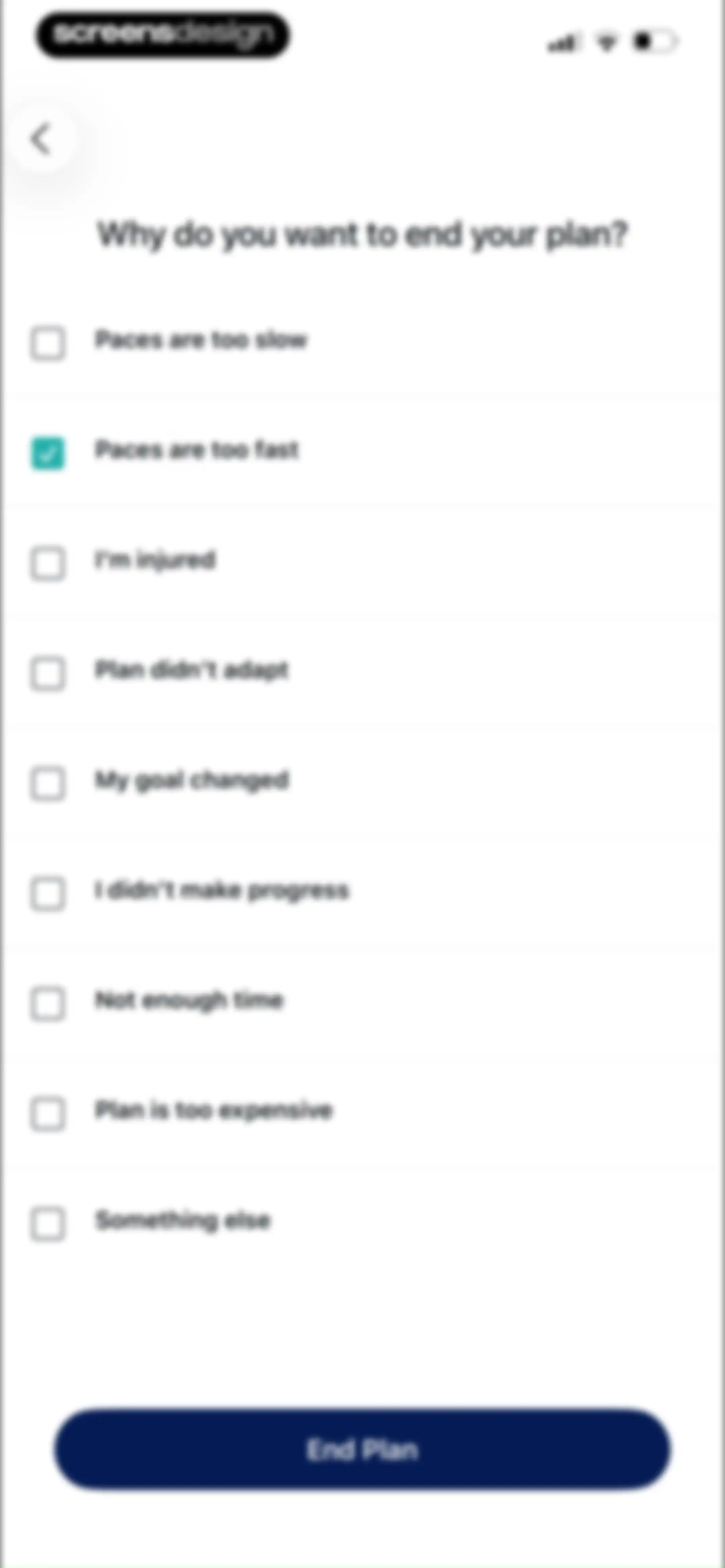ASICS Runkeeper—Run Tracker screen 140