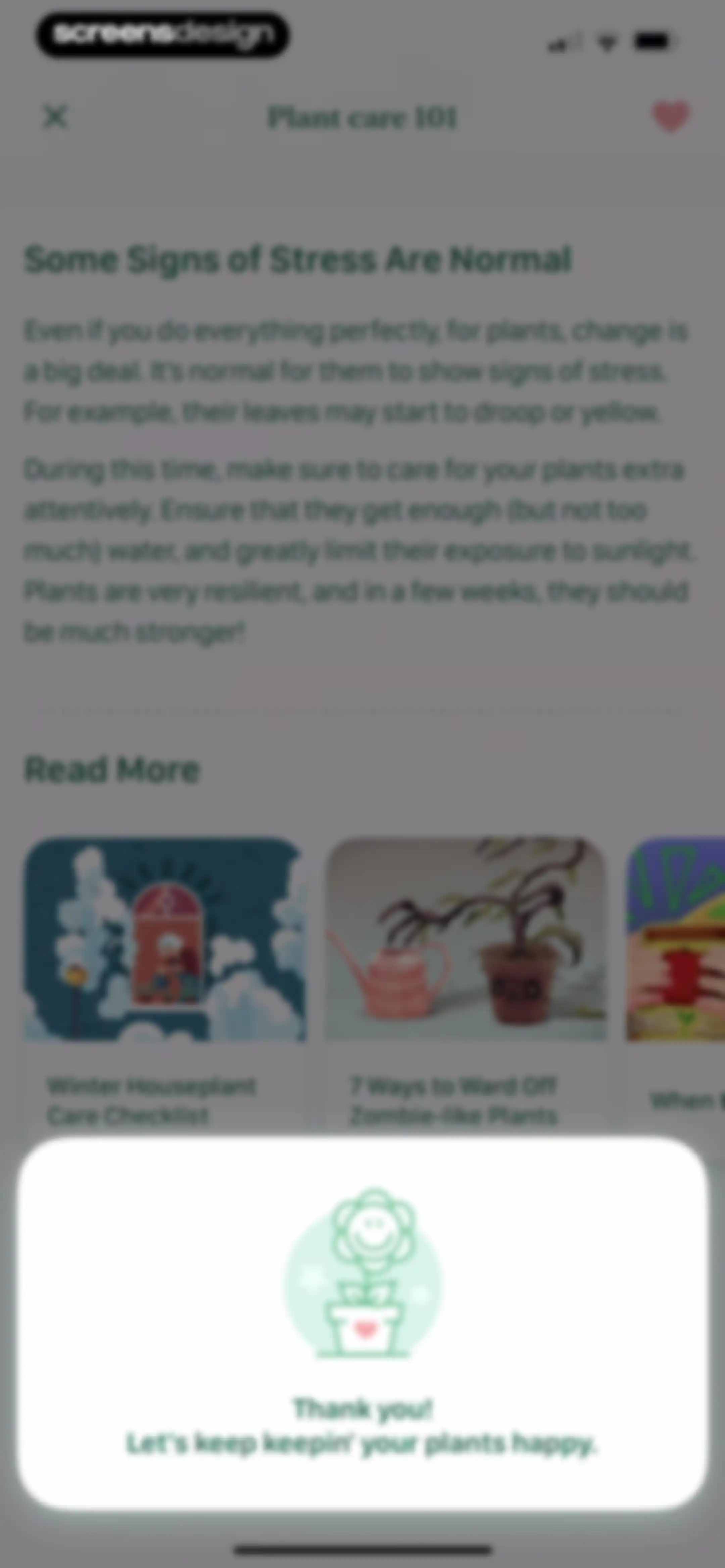 Blossom - Plant Care Guide screen 66