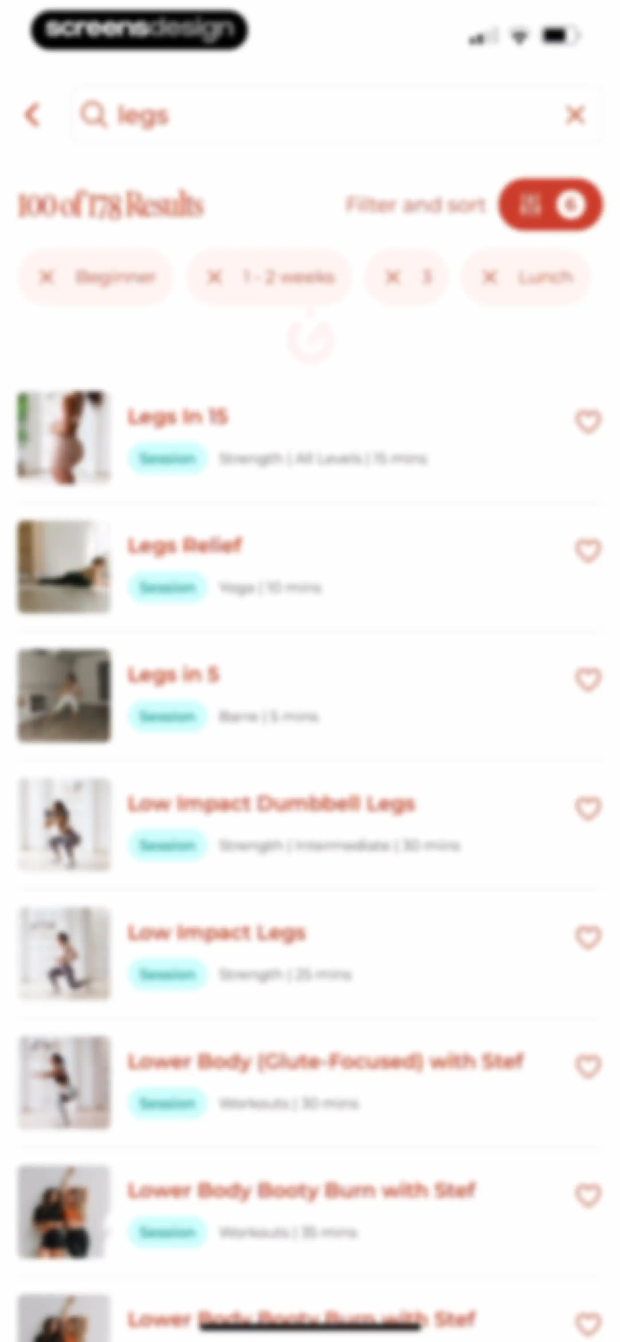 WeGLOW: Home Workout for Women screen 217