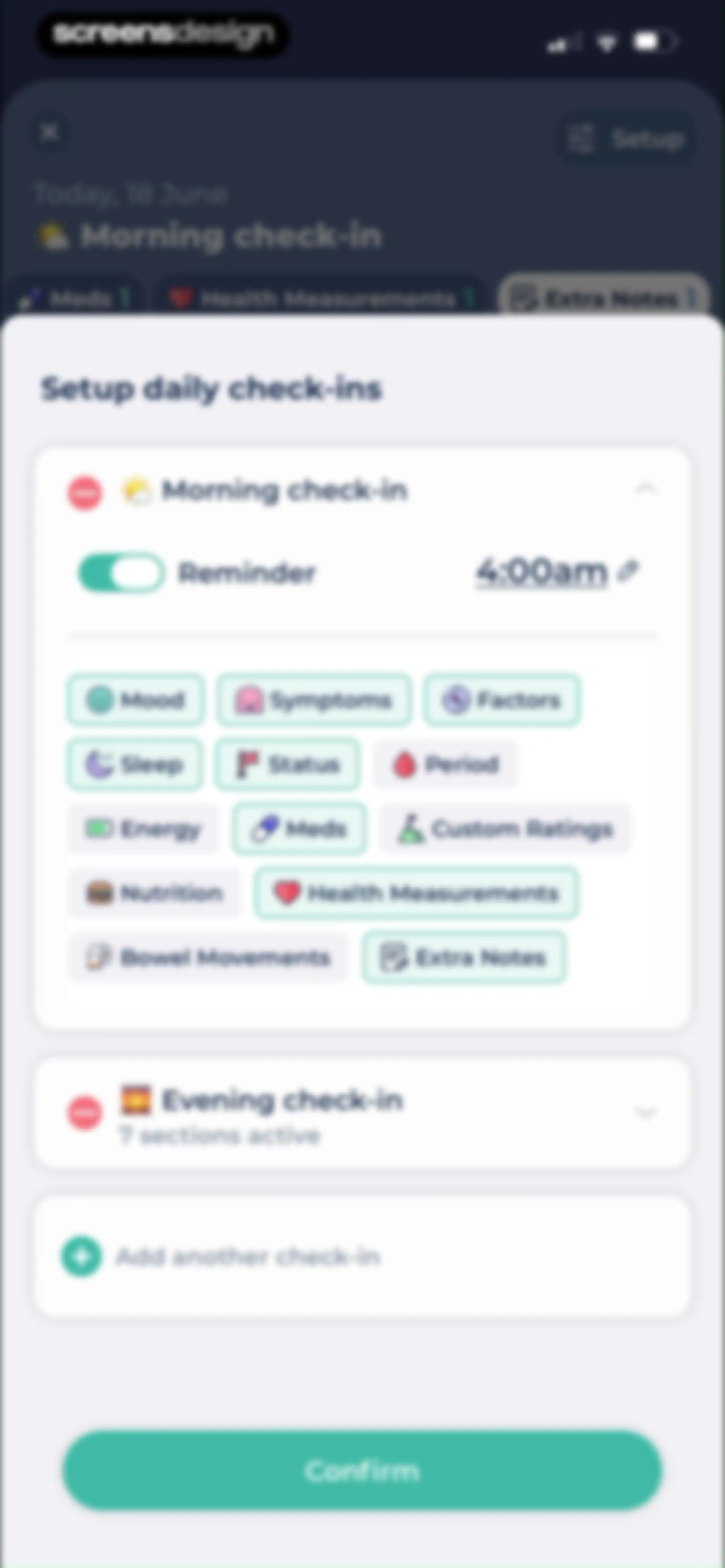 Bearable - Symptom Tracker screen 63