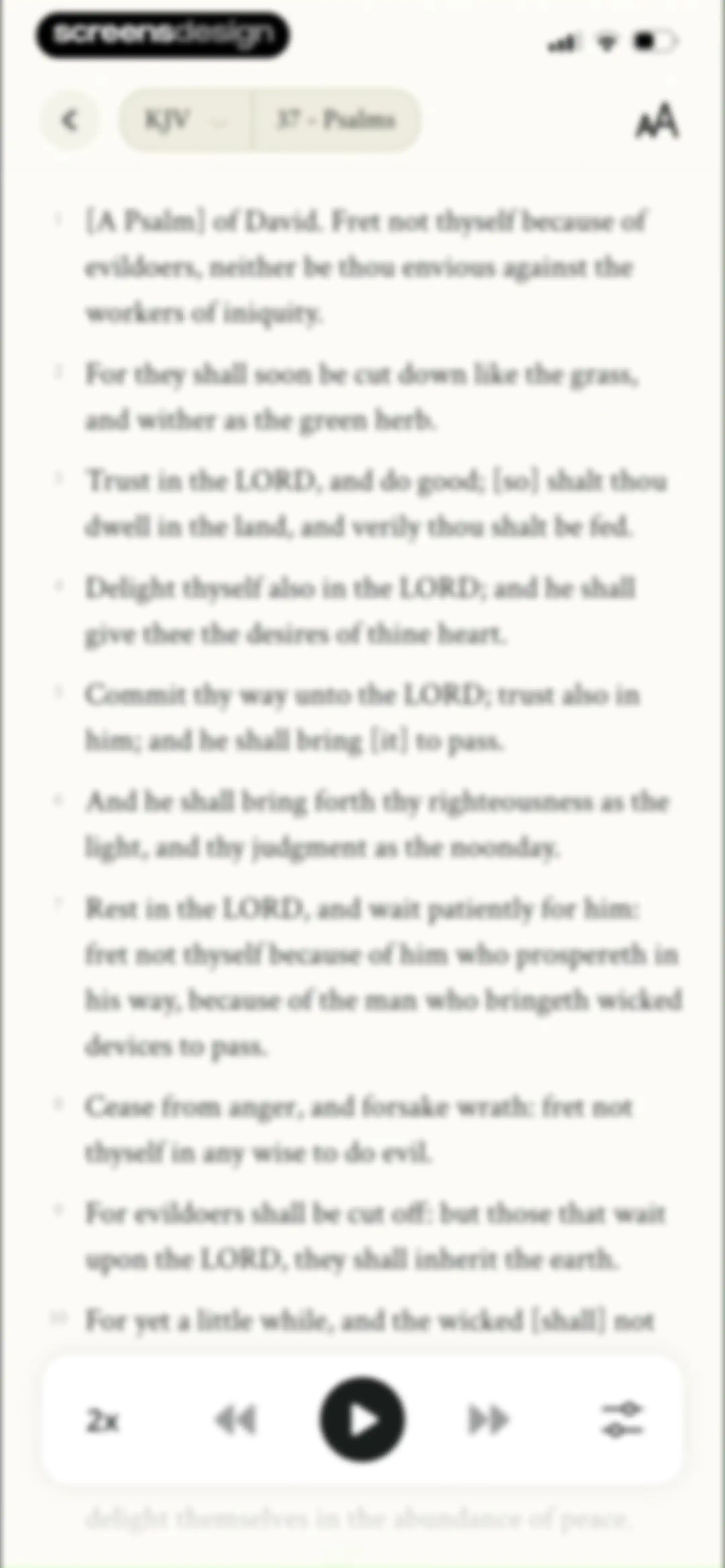 Bible Path: Prayers & Widgets screen 89