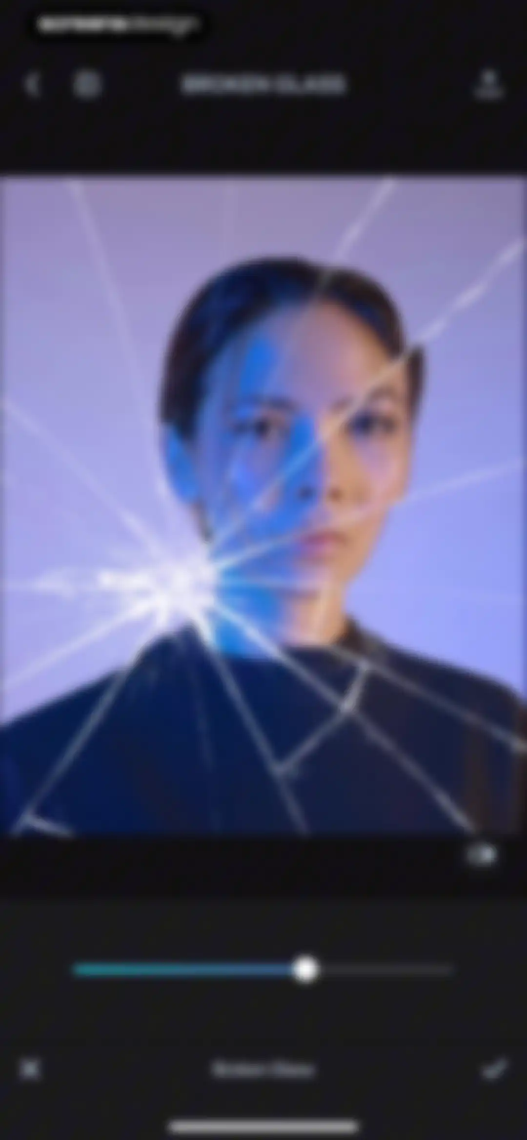 Edit Up: AI Photo Video Editor screen 104