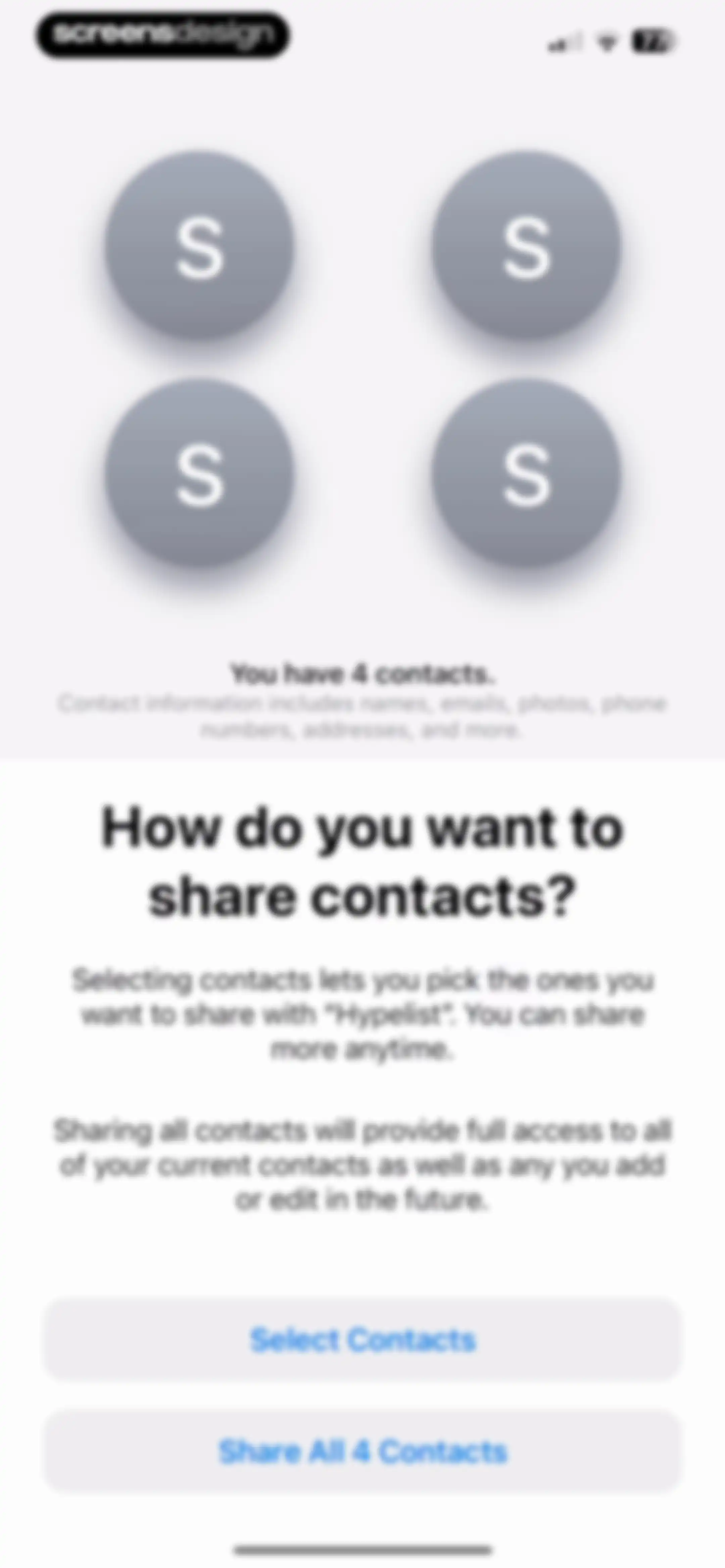 Hypelist: Create & Share Lists screen 22