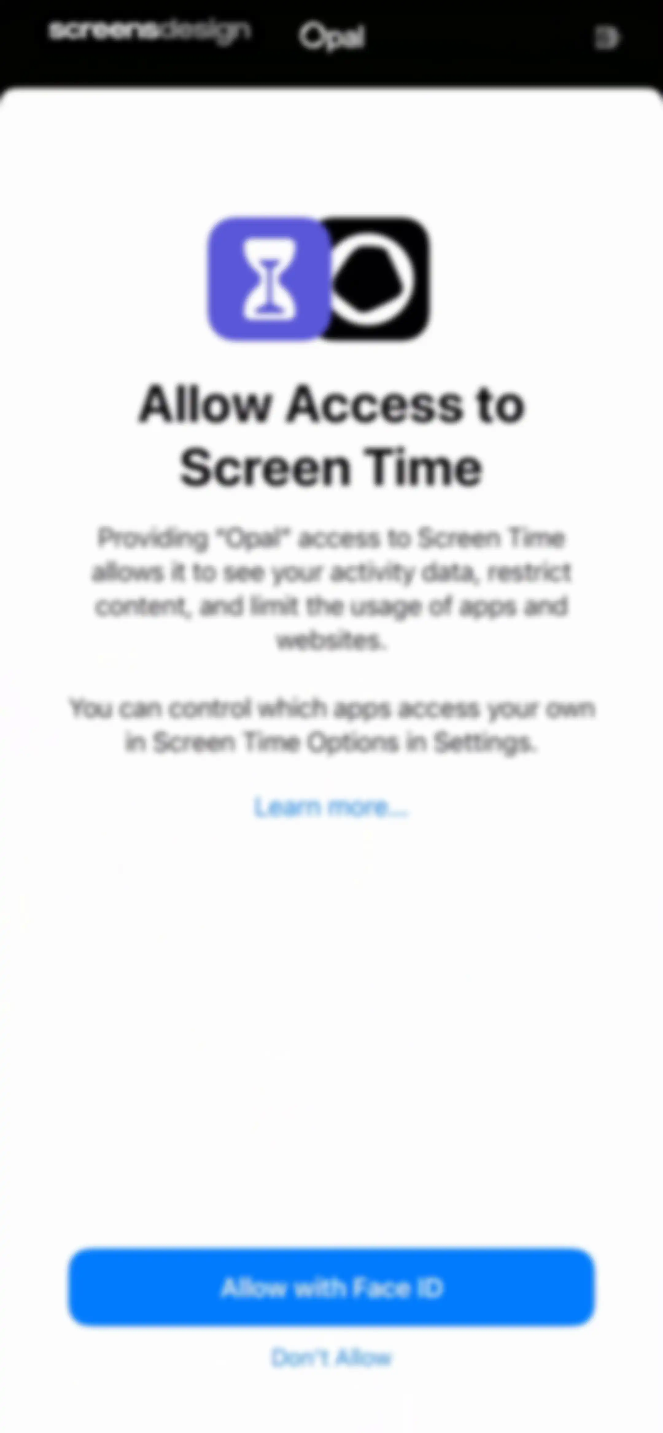 Opal: Screen Time Control screen 24