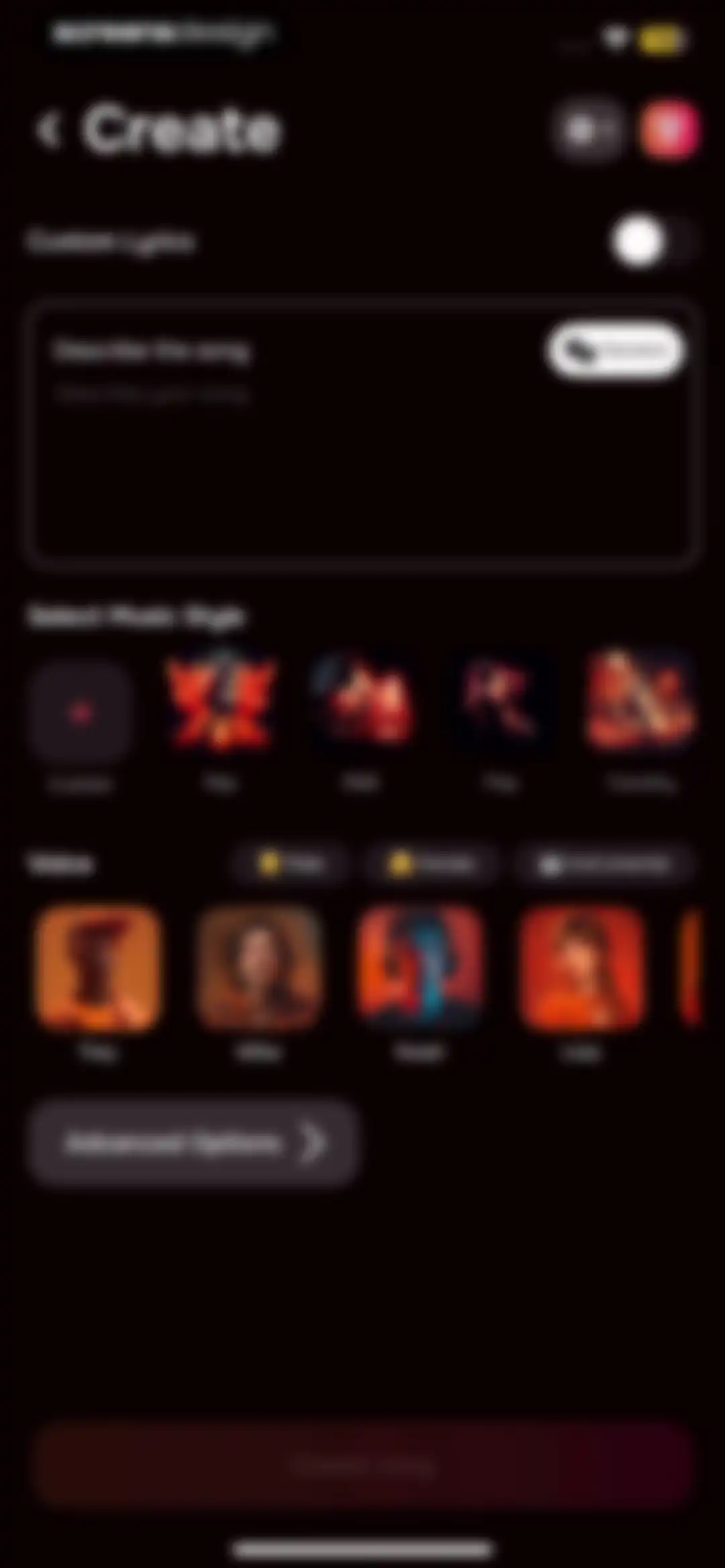 MIA: AI Song Generator screen 4