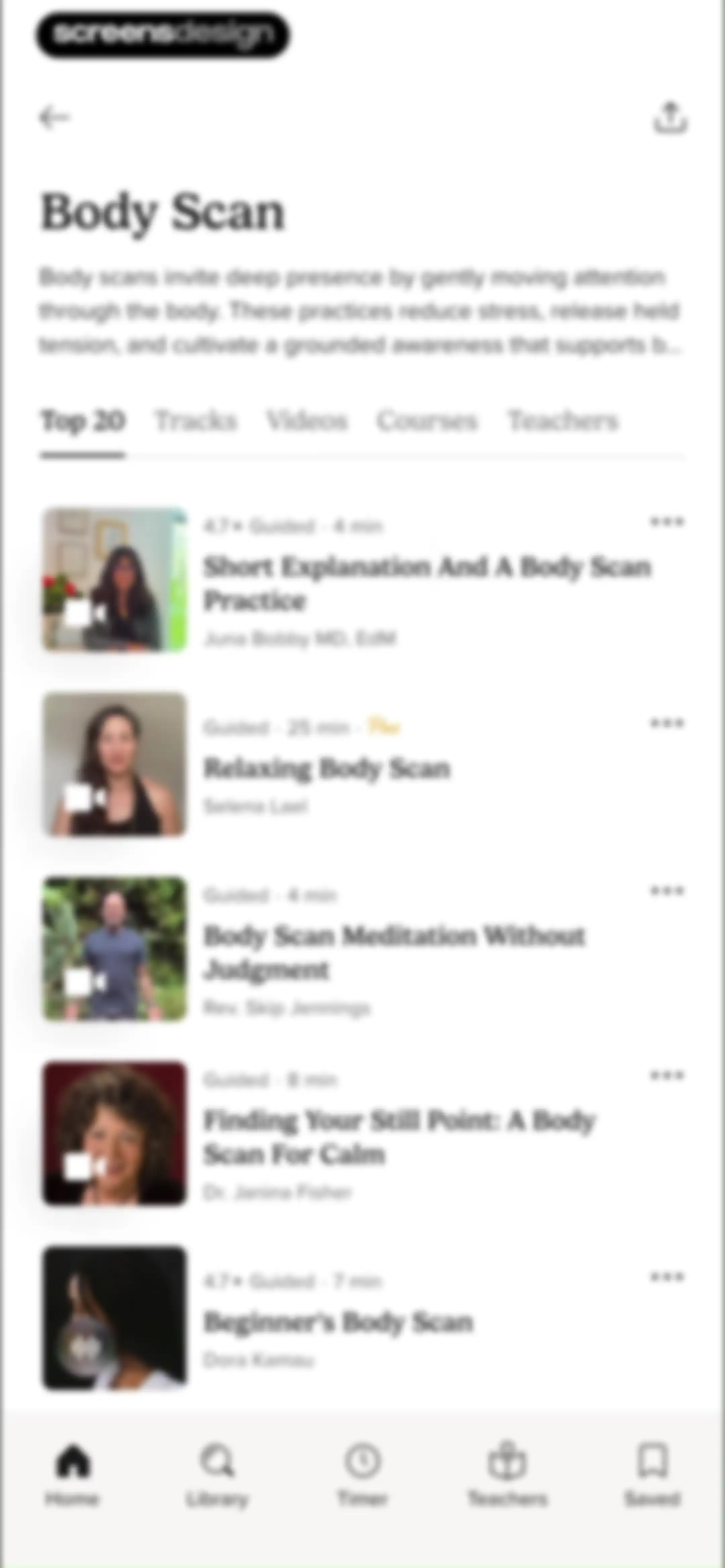 Insight Timer: Meditate, Sleep screen 122