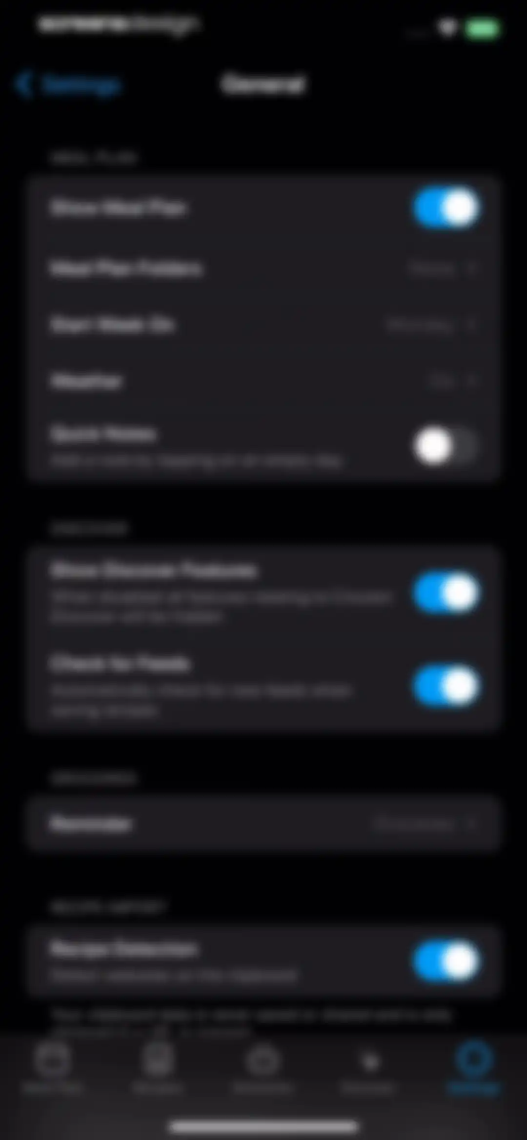 Crouton: Recipe Manager screen 91