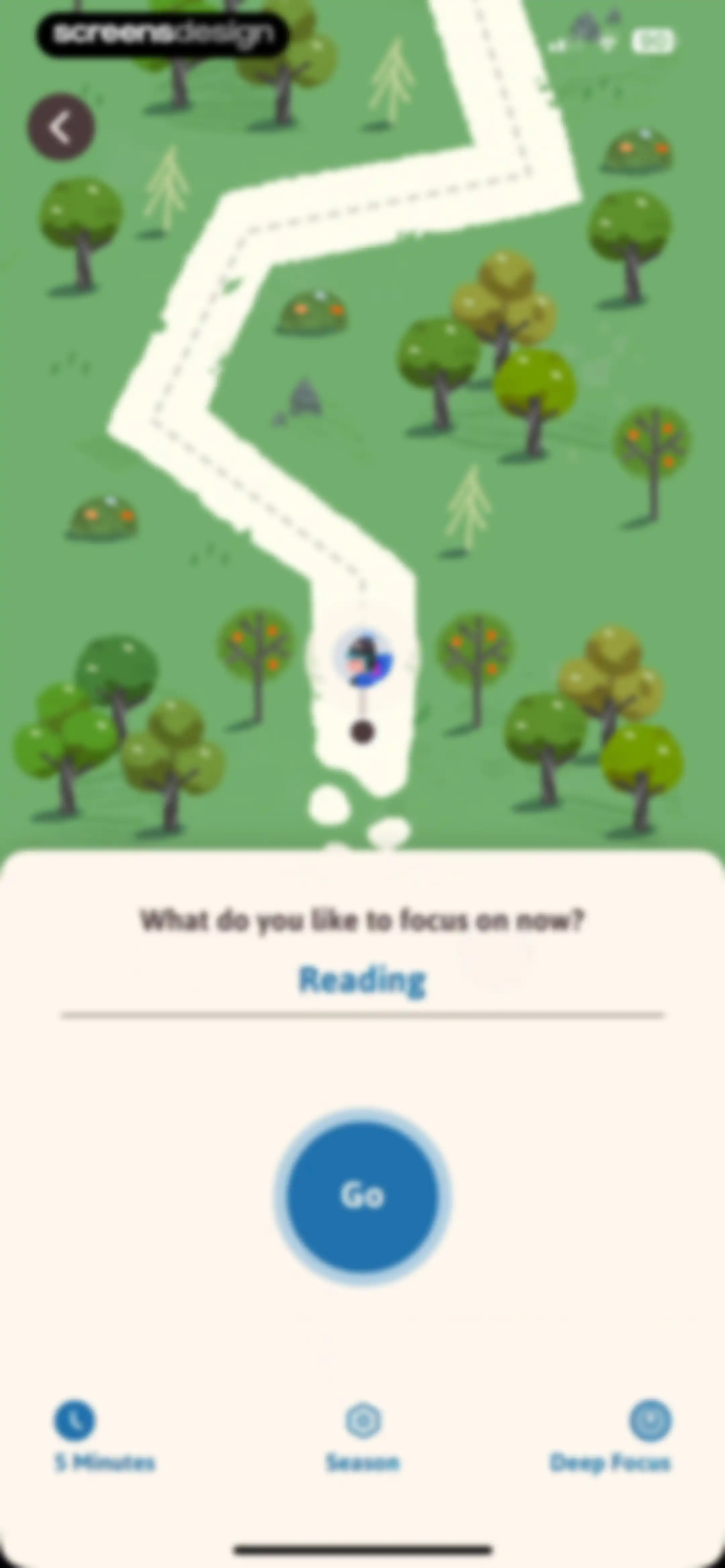 Focus Traveller - Flow Timer screen 41