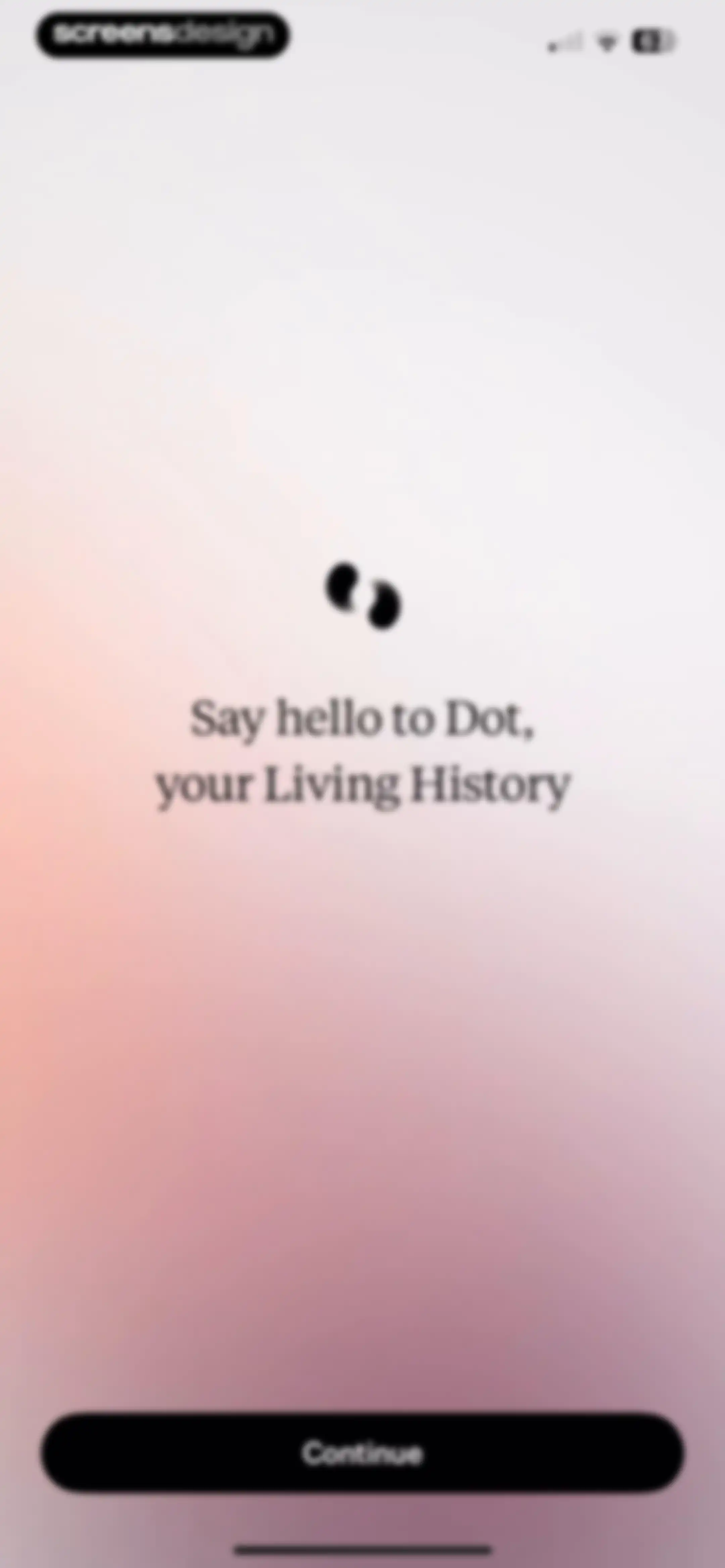 Dot - Living History screen 2
