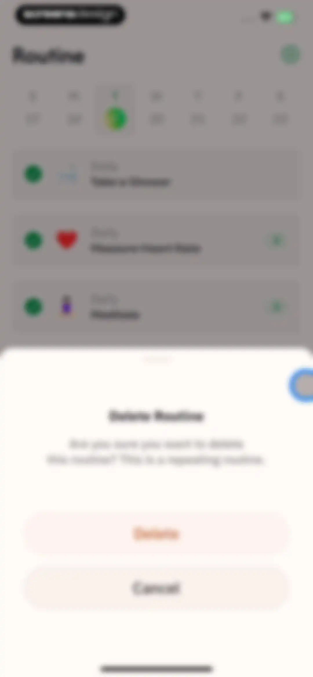 Daily Health - Healthy Routine screen 104