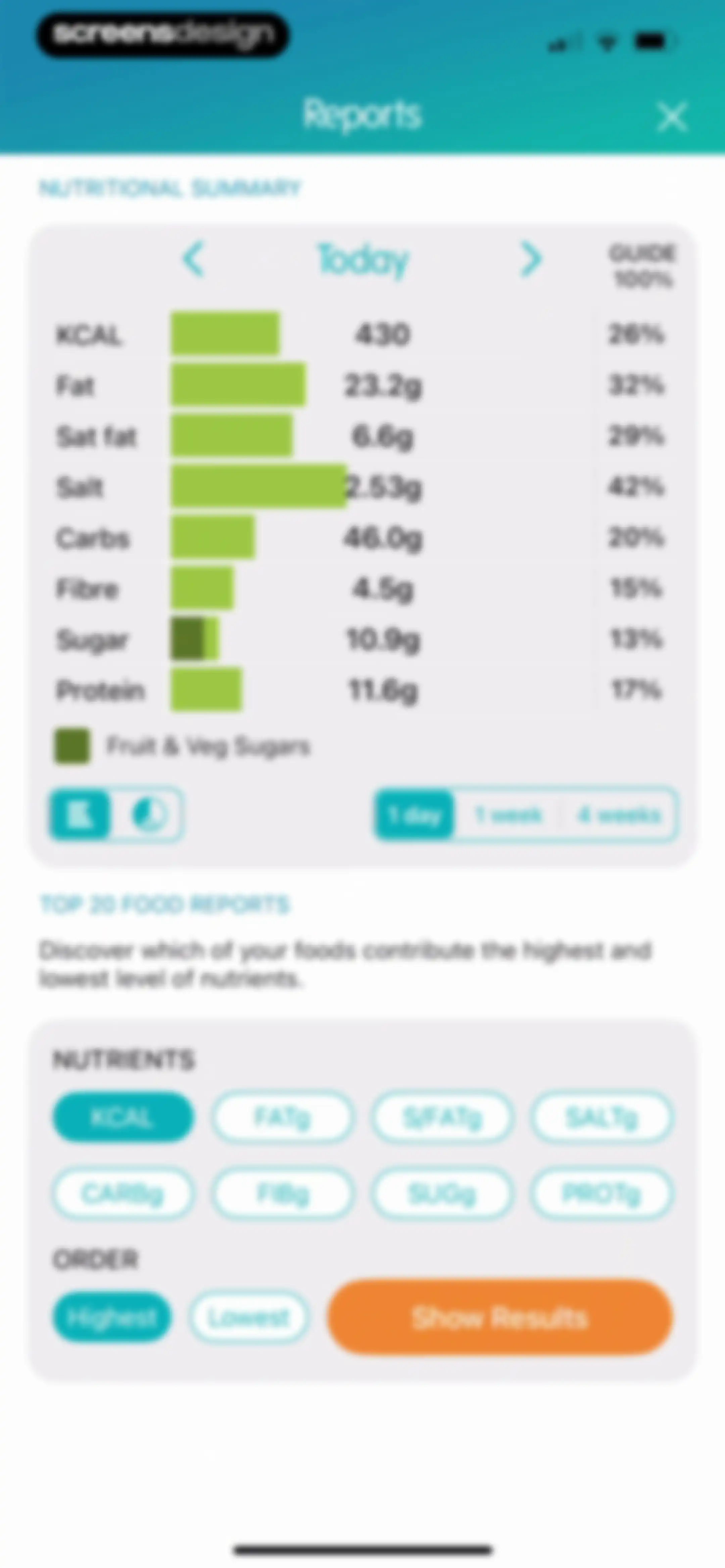 Calorie Counter + screen 79