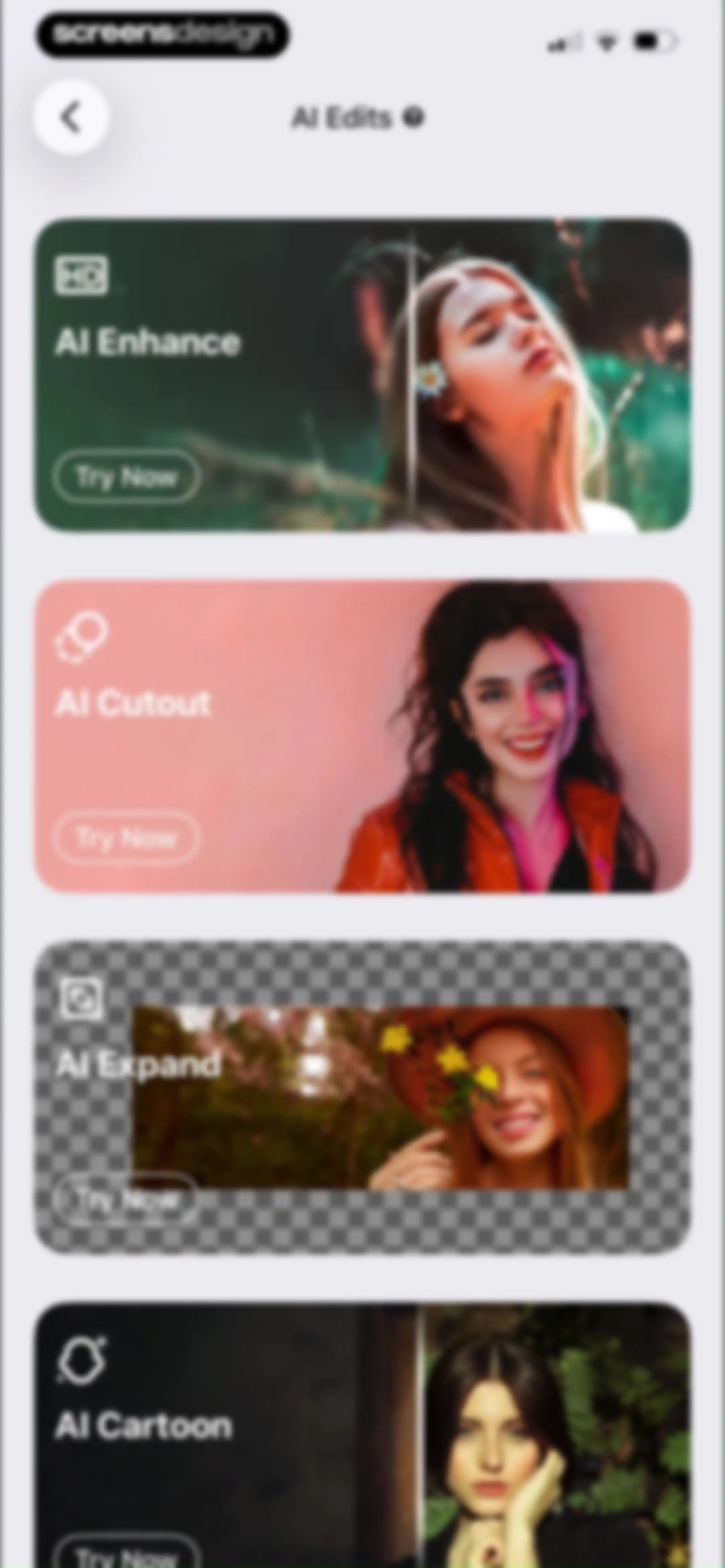 Peachy - AI Face & Body Editor screen 123