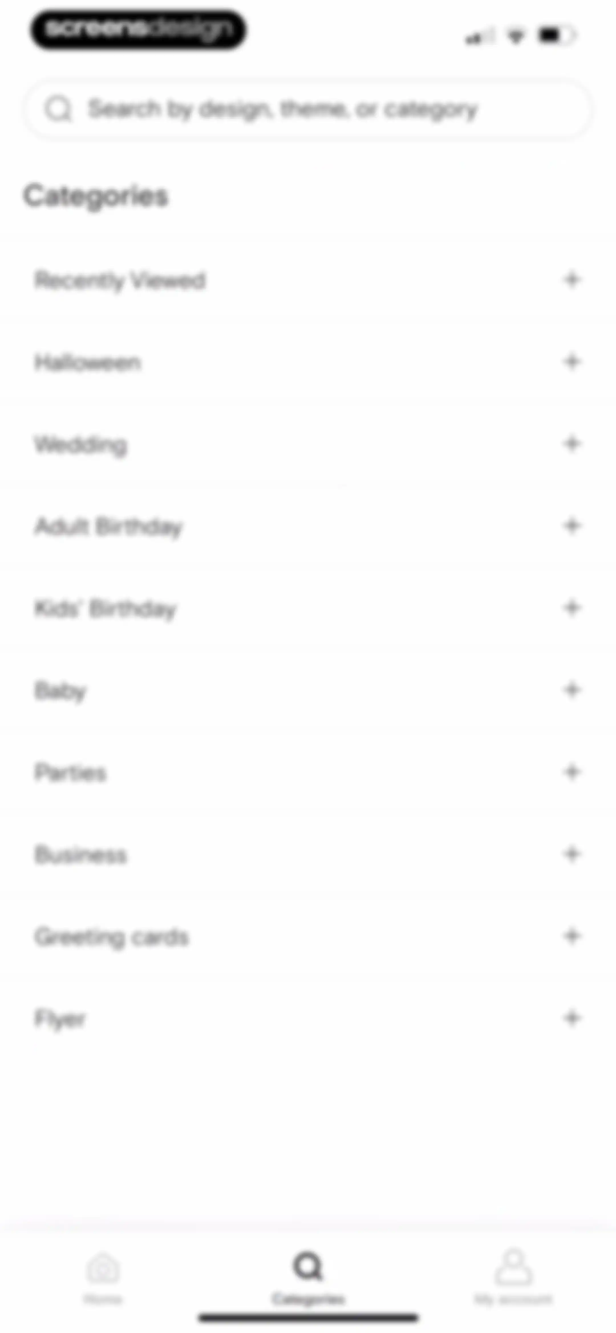 Paperless Post: Invitations screen 108