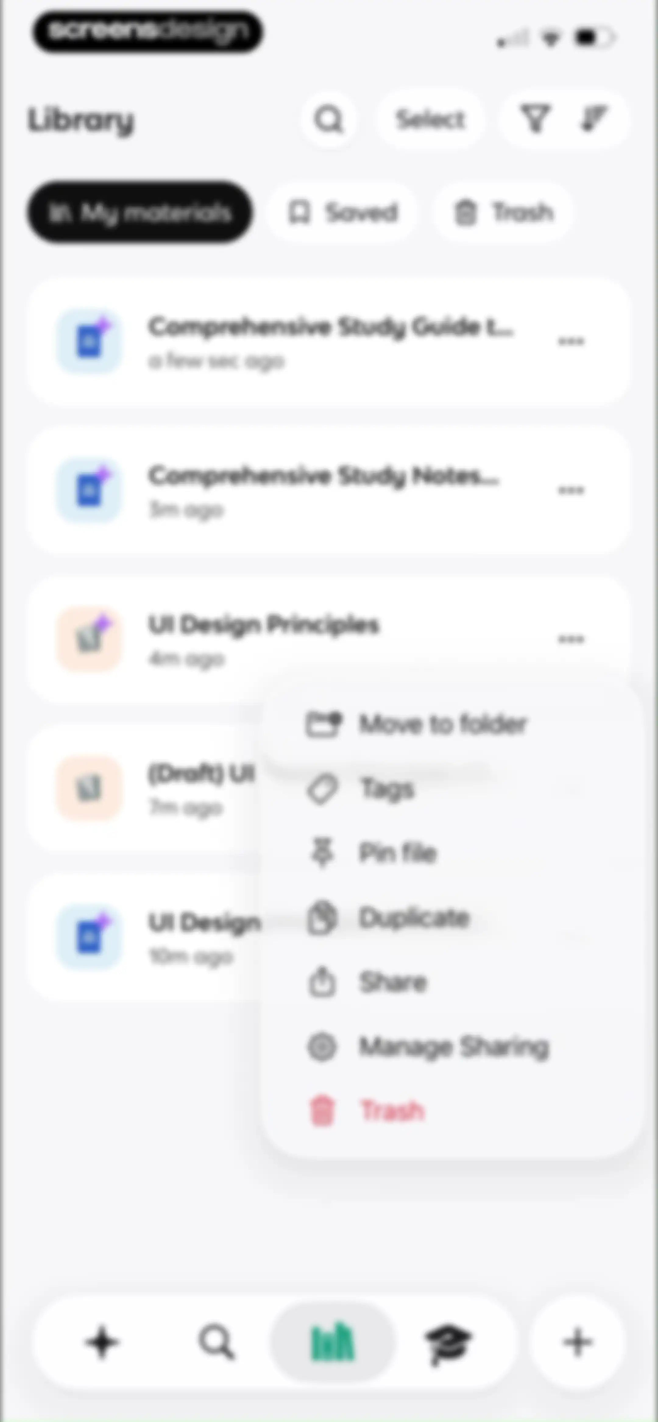 Knowt: AI Flashcards & Notes screen 171