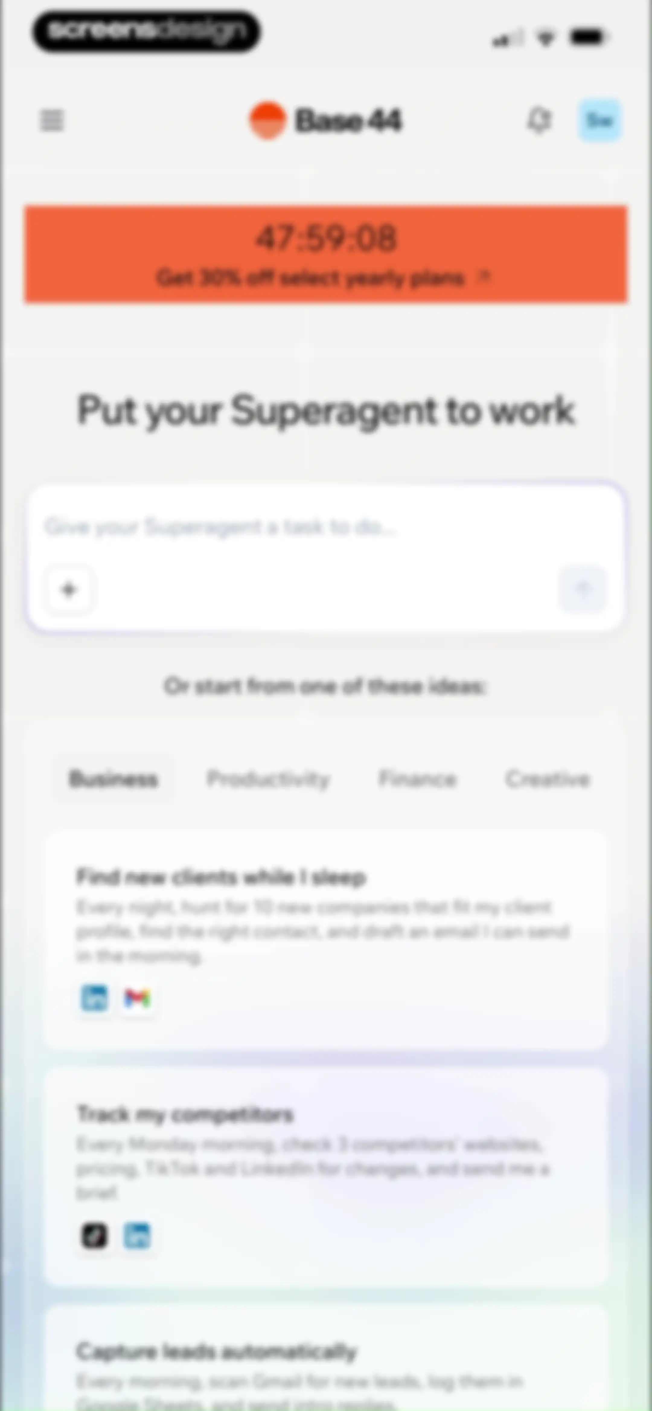 Base44: Build with AI screen 15