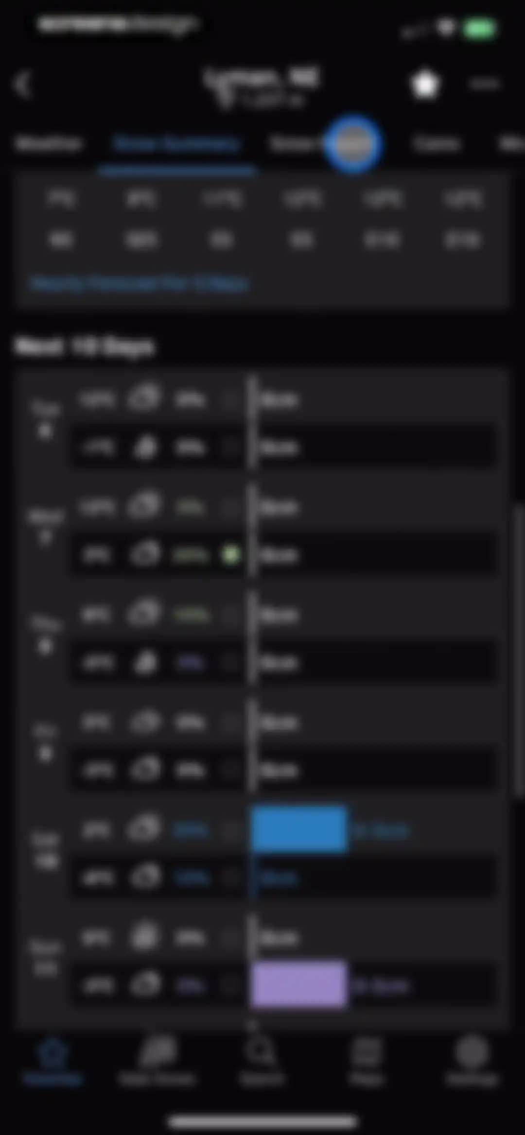 OpenSnow screen 29