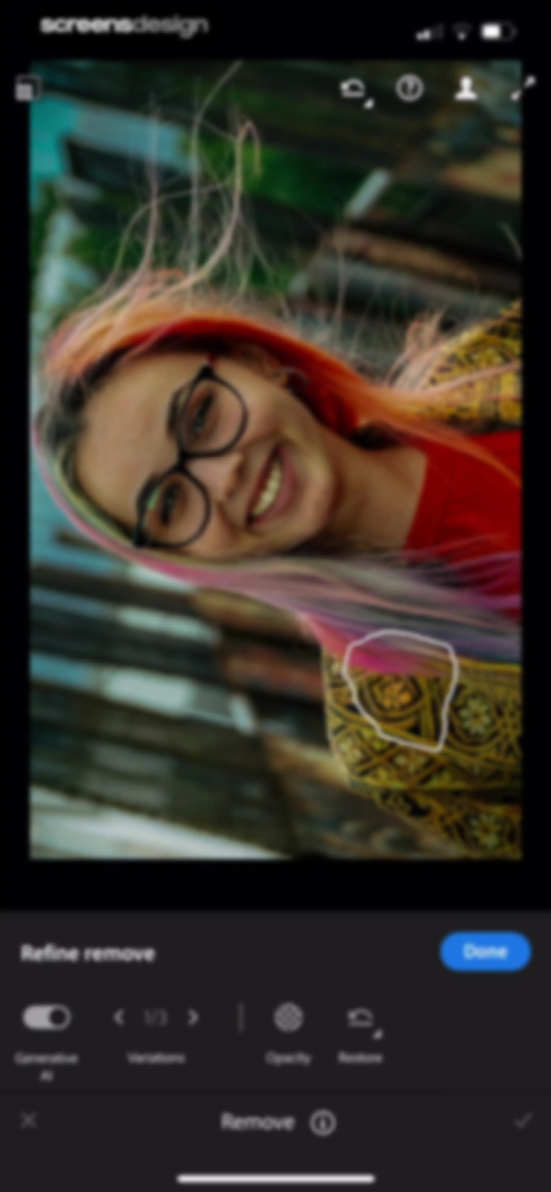 Lightroom: AI Photo Editor screen 105
