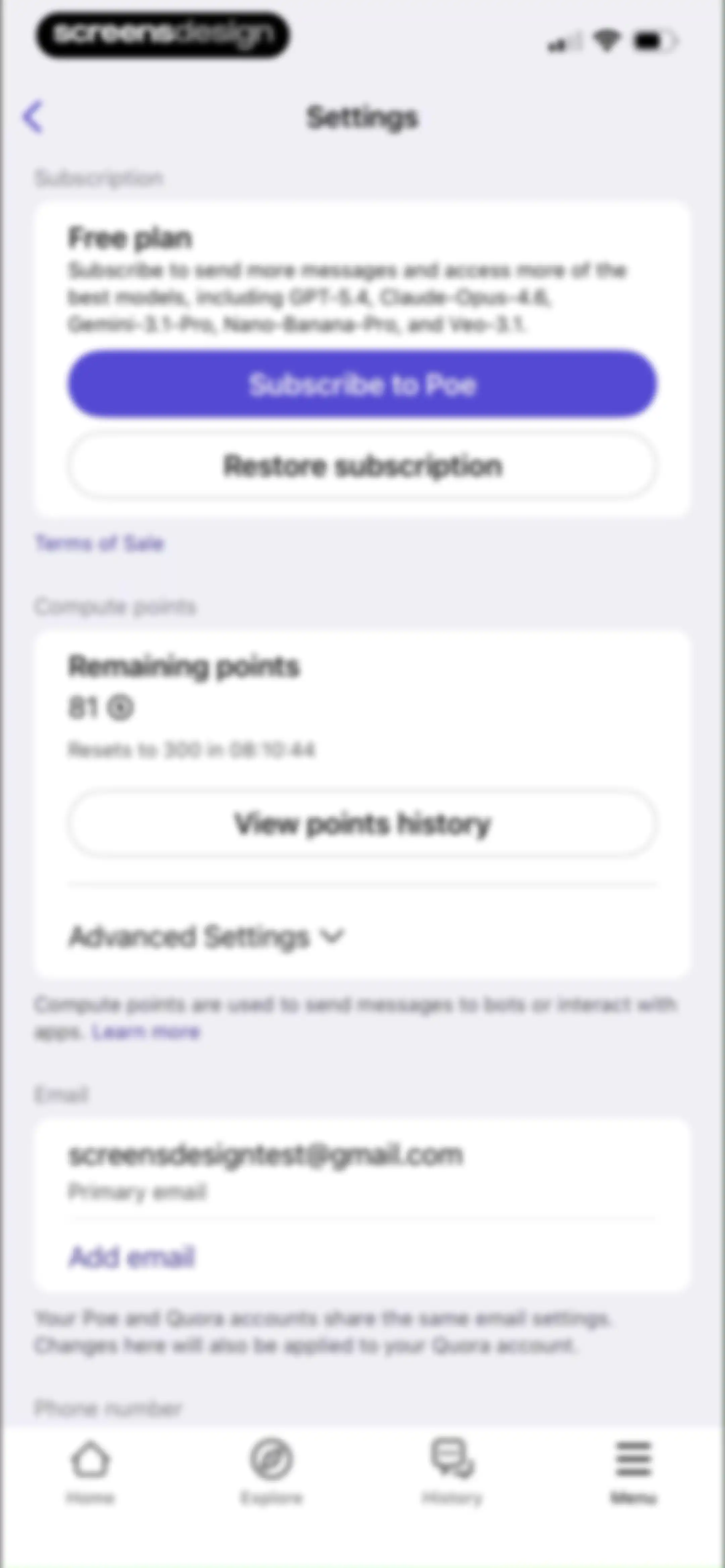 Poe – Fast AI Chat screen 76