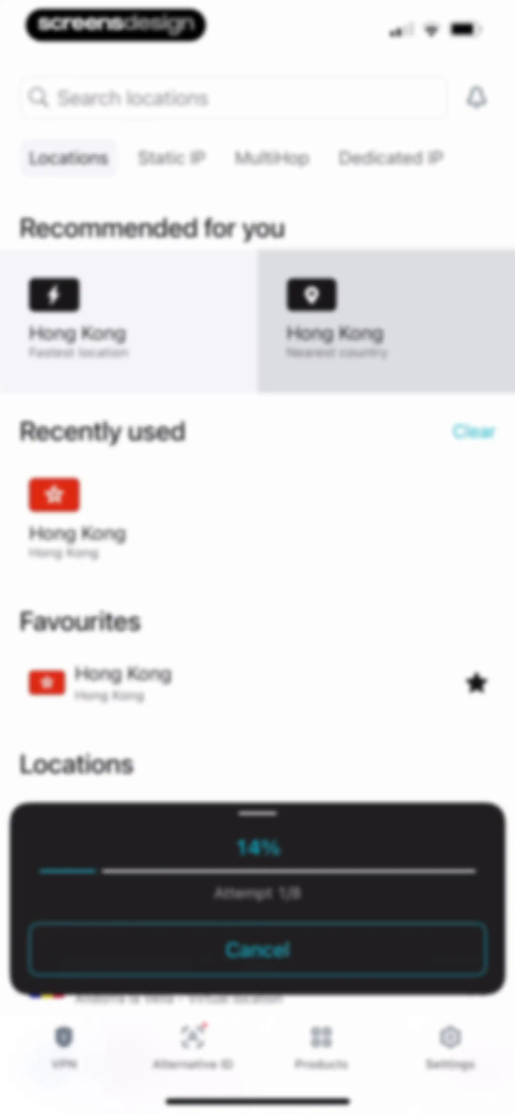 Surfshark VPN: Fast VPN App screen 46