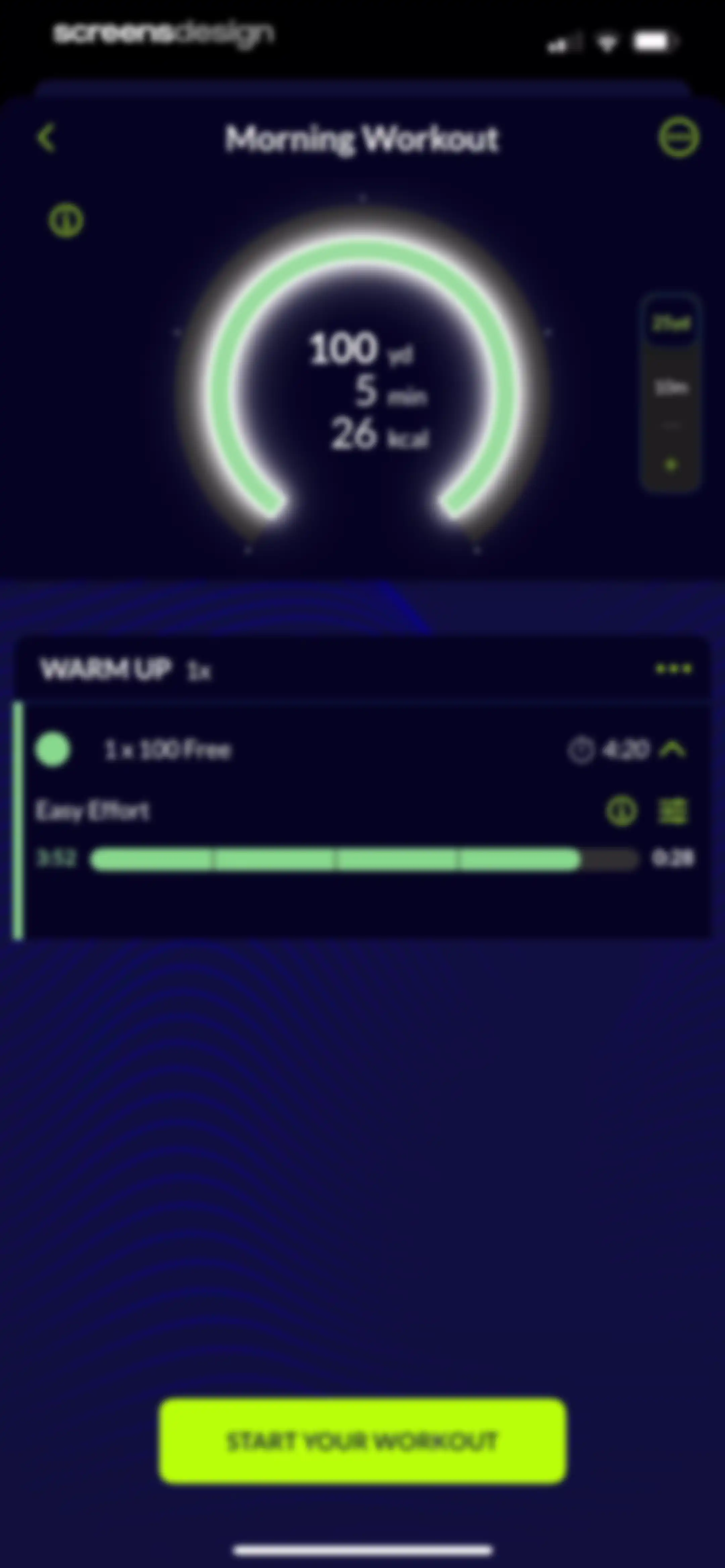 MySwimPro: #1 Swim Workout App screen 126
