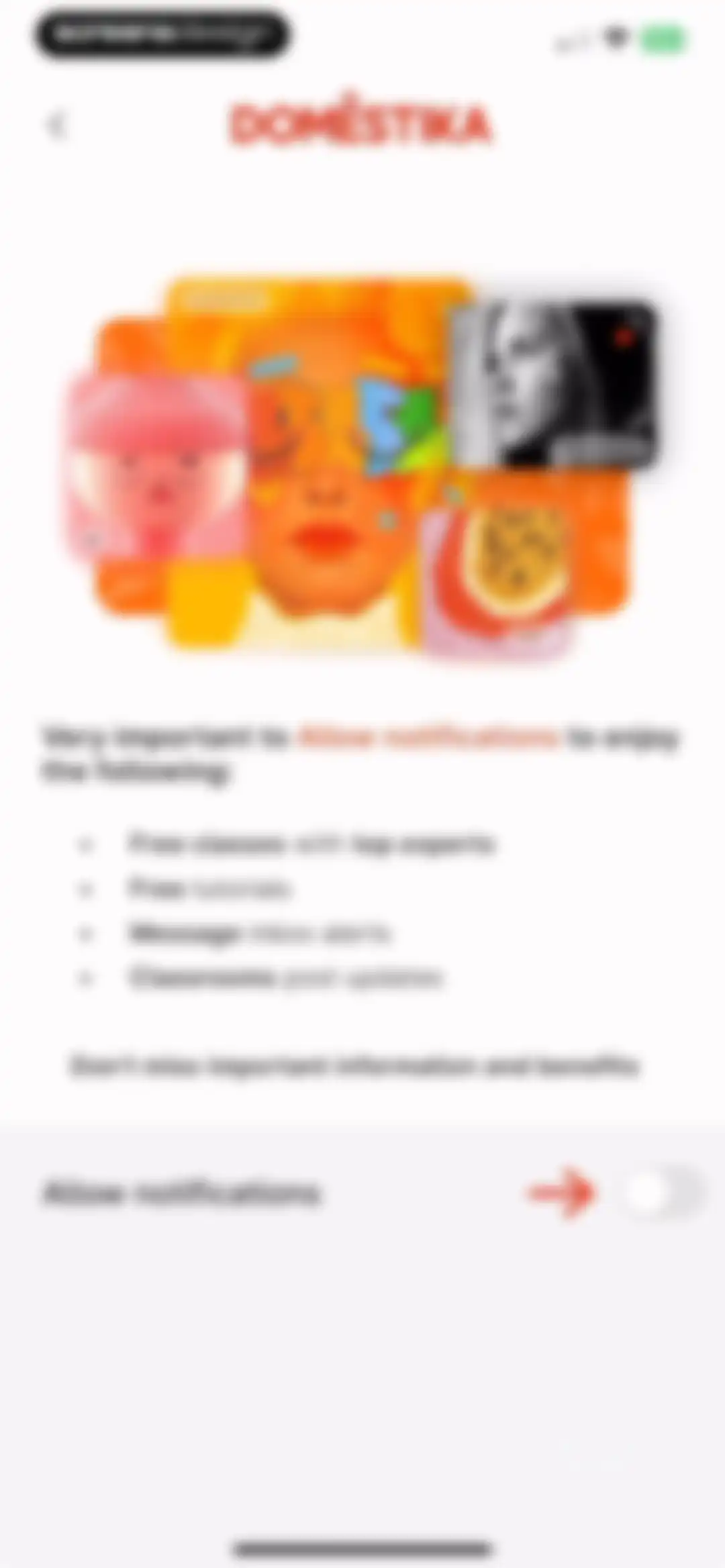 Domestika - Online courses screen 3