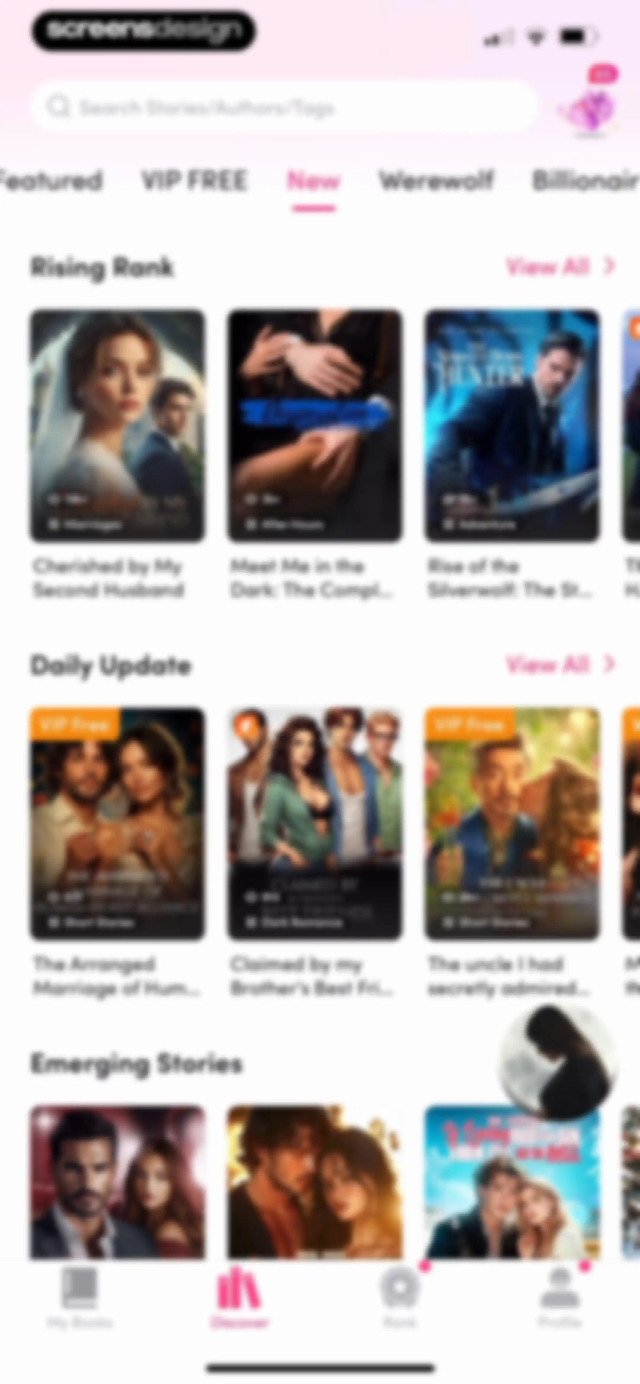 My Fiction: Stories & Novels screen 68