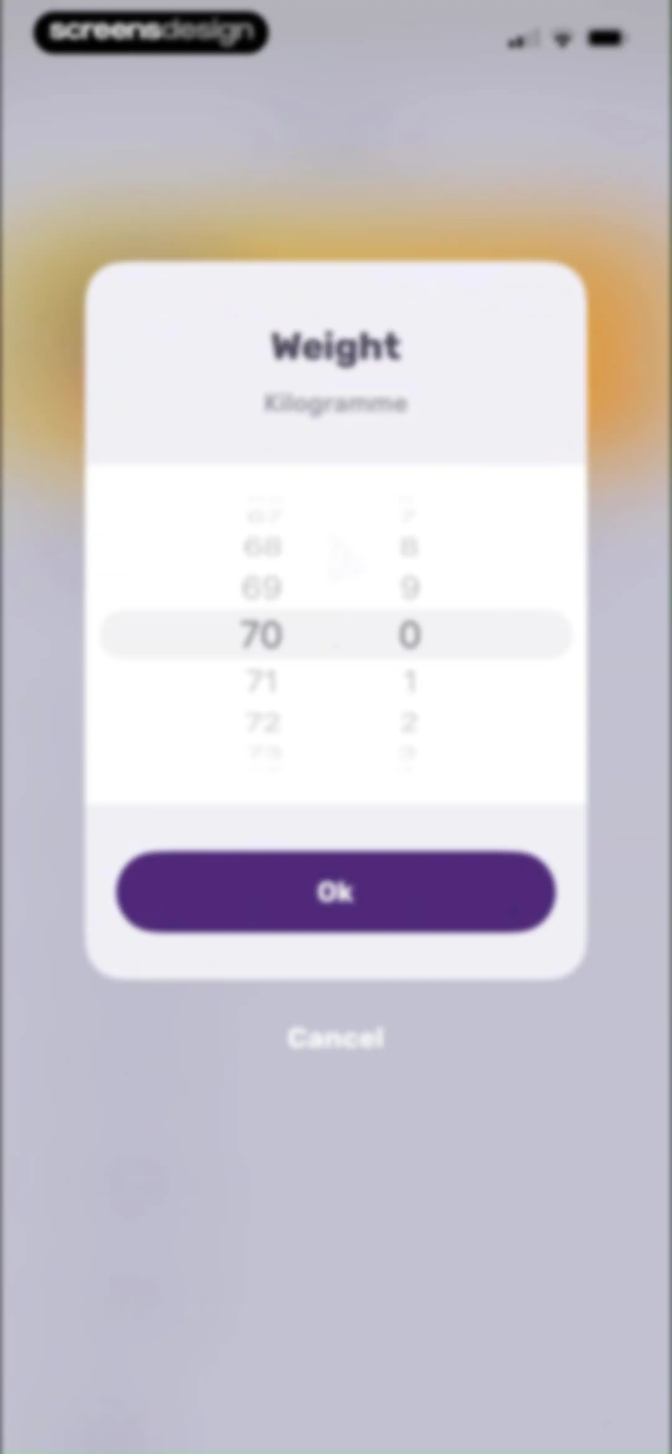 Running Tracker App – FITAPP screen 143