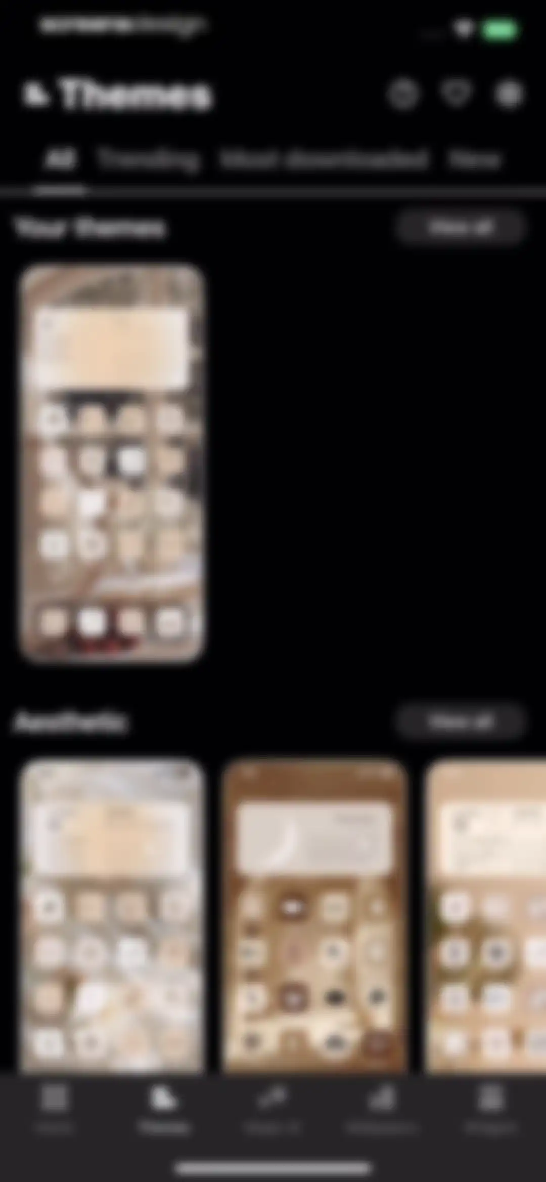 Aesthetic: App icons & Widgets screen 59
