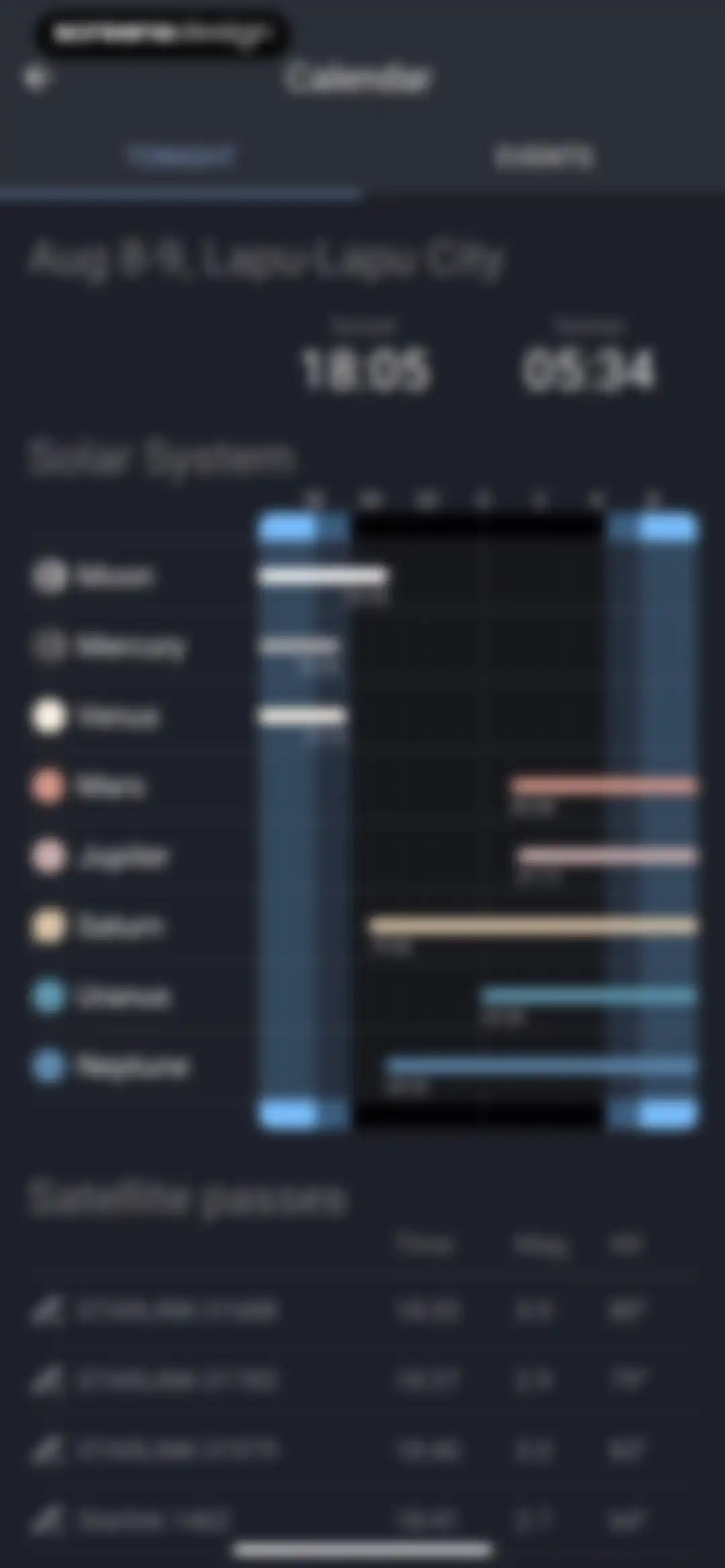 Stellarium Mobile - Star Map screen 43
