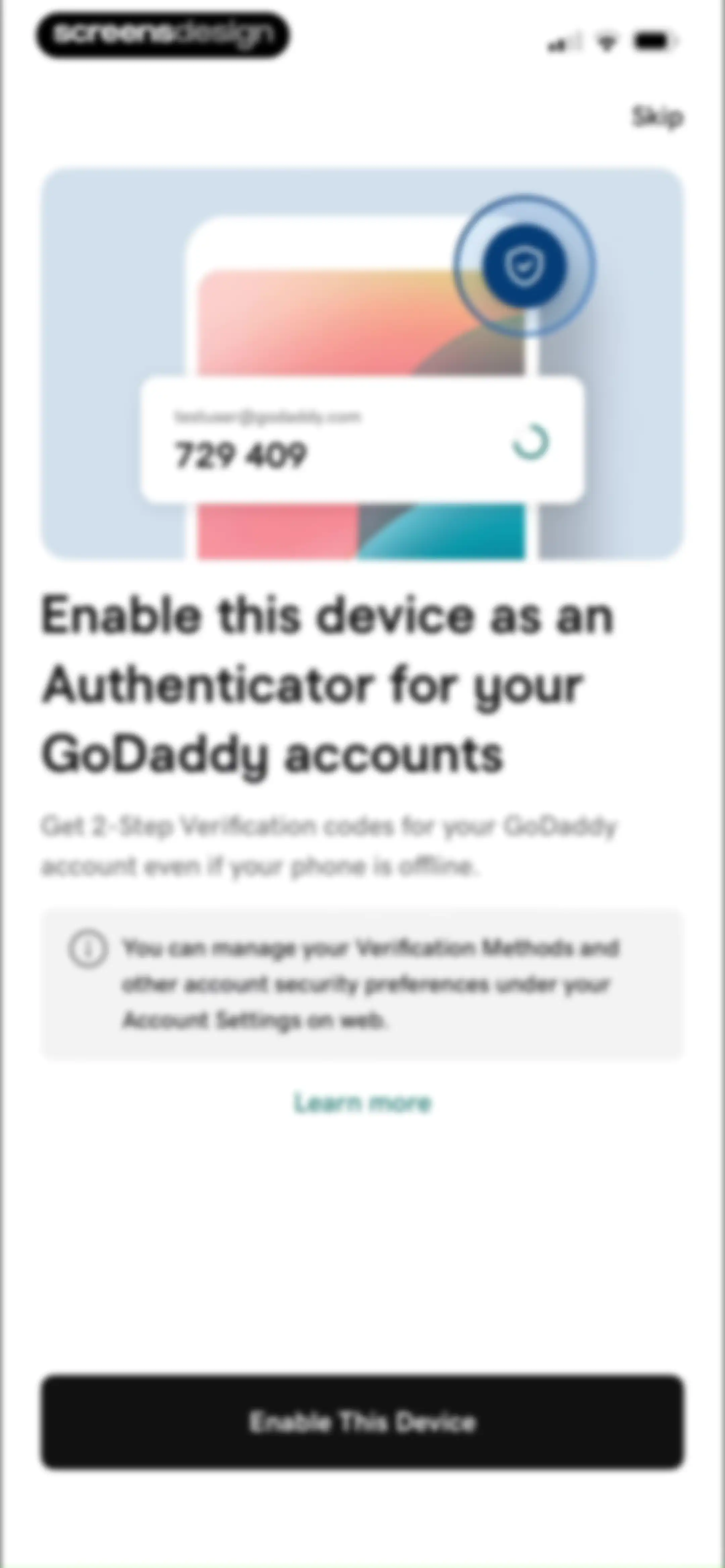GoDaddy: Websites & Marketing screen 8