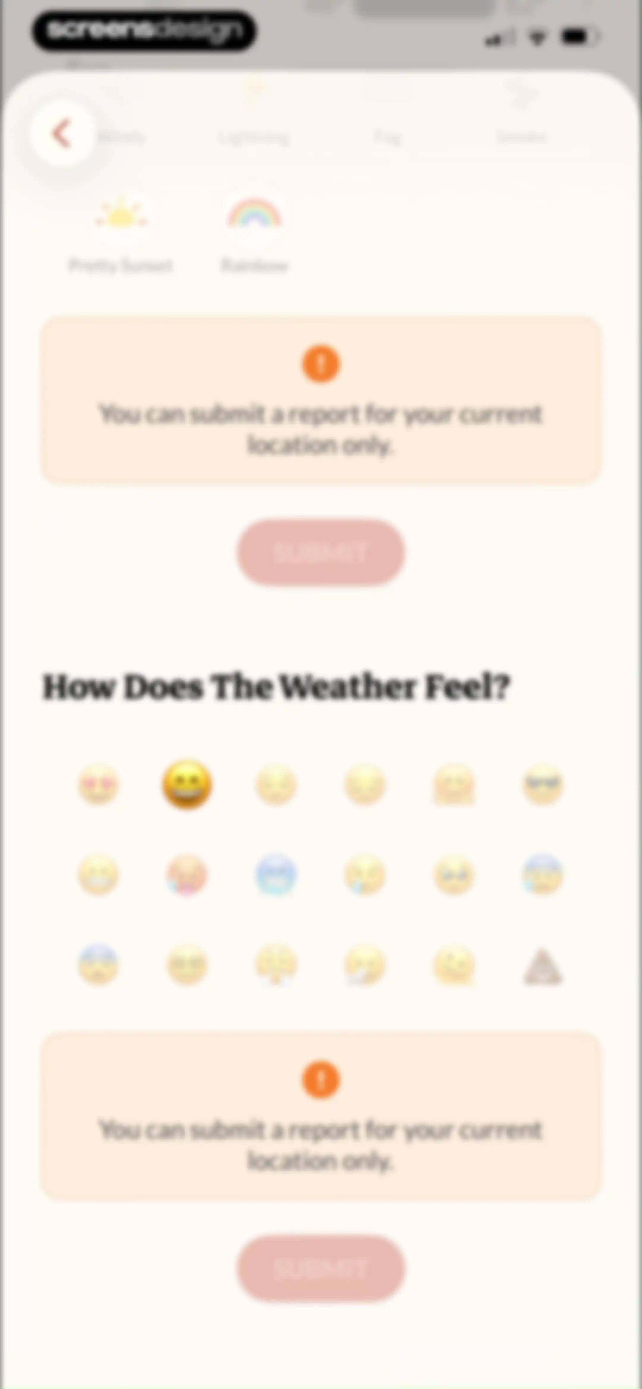 Acme Weather screen 65