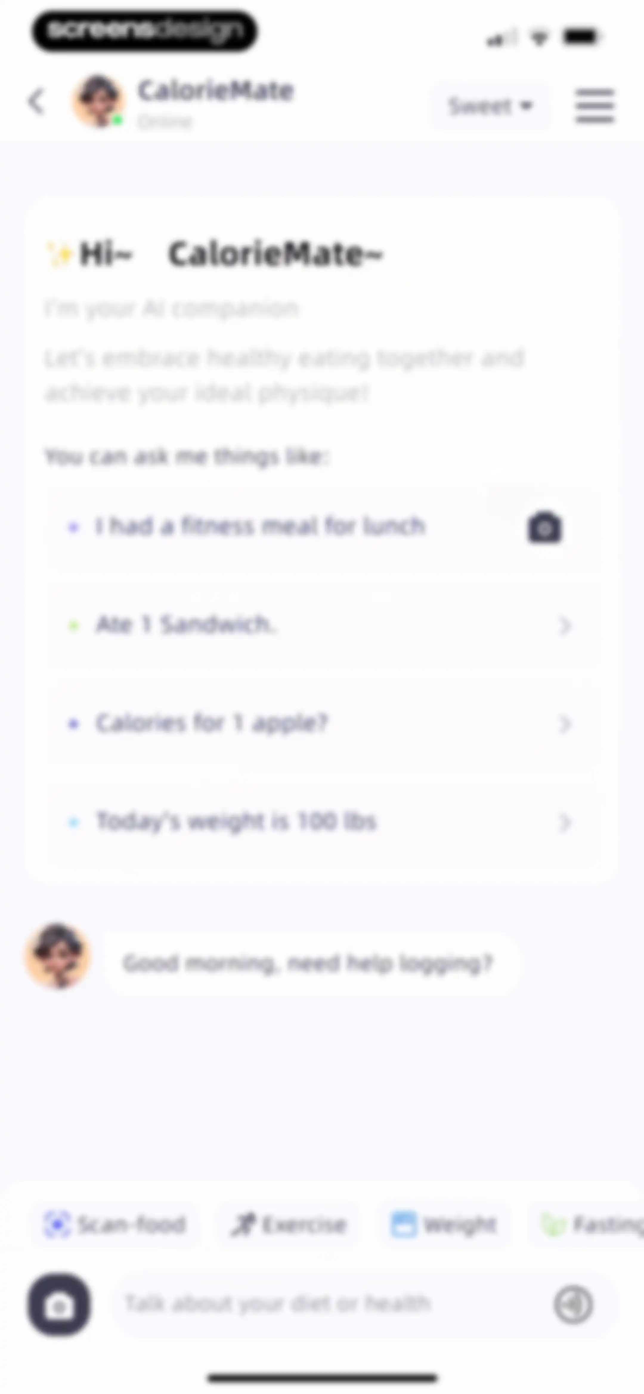 Calorie Tracker-CalorieMate screen 71