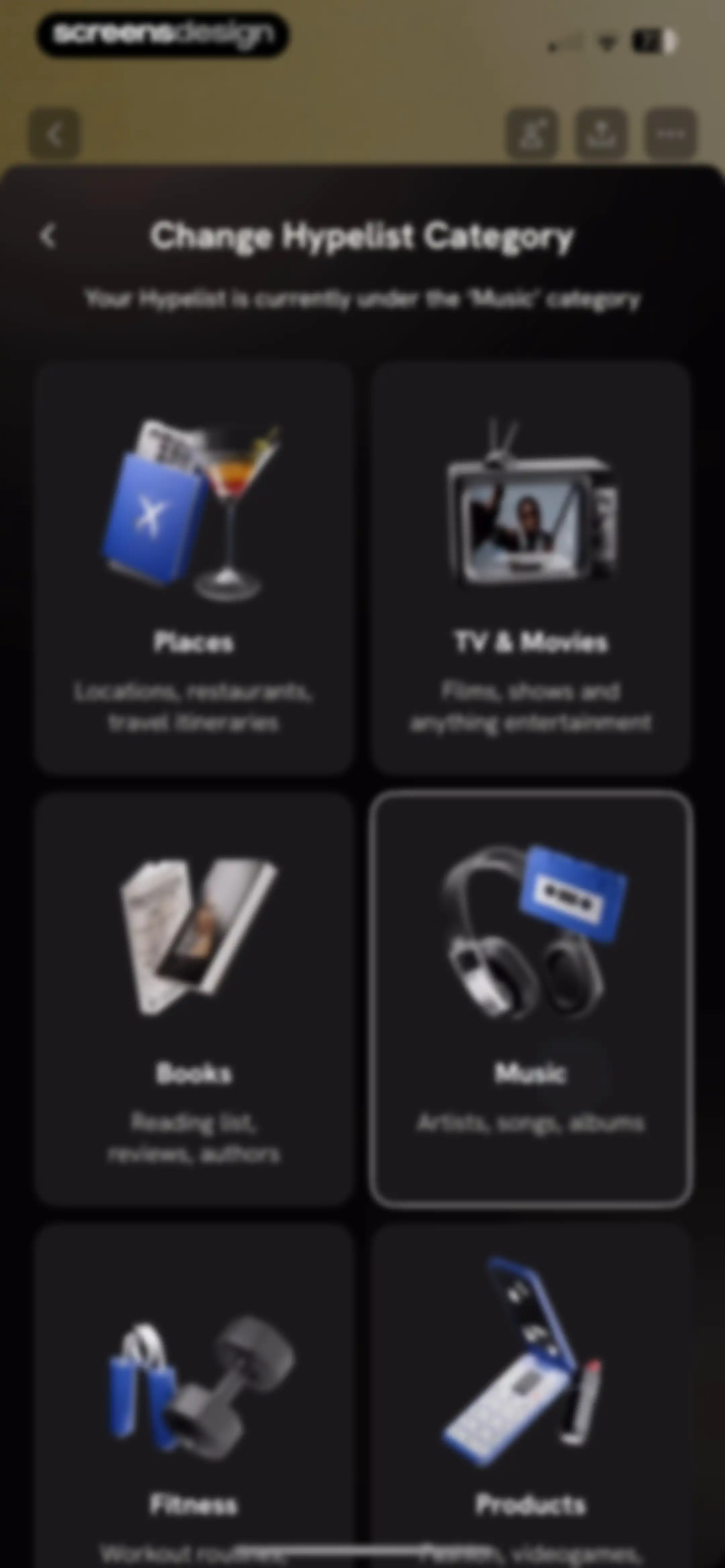 Hypelist: Create & Share Lists screen 108