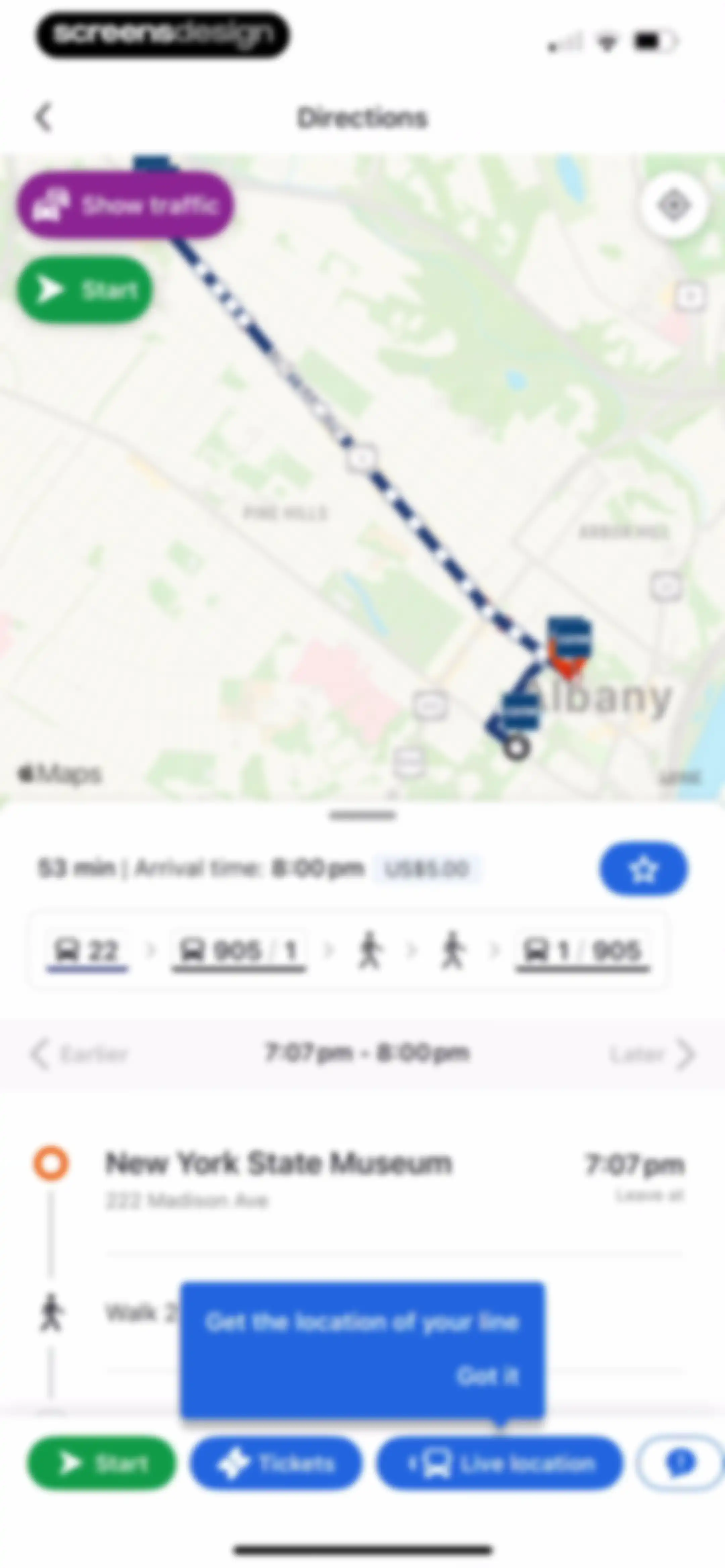 Moovit: Bus & Transit Tracker screen 43